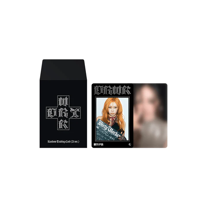 aespa DIRTY WORK - Random Trading Card Set A