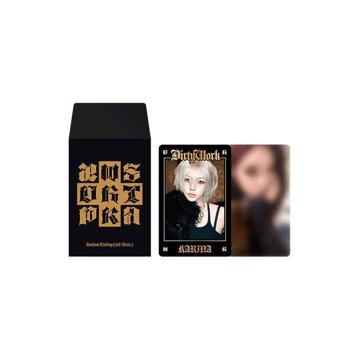 aespa DIRTY WORK - Random Trading Card Set B