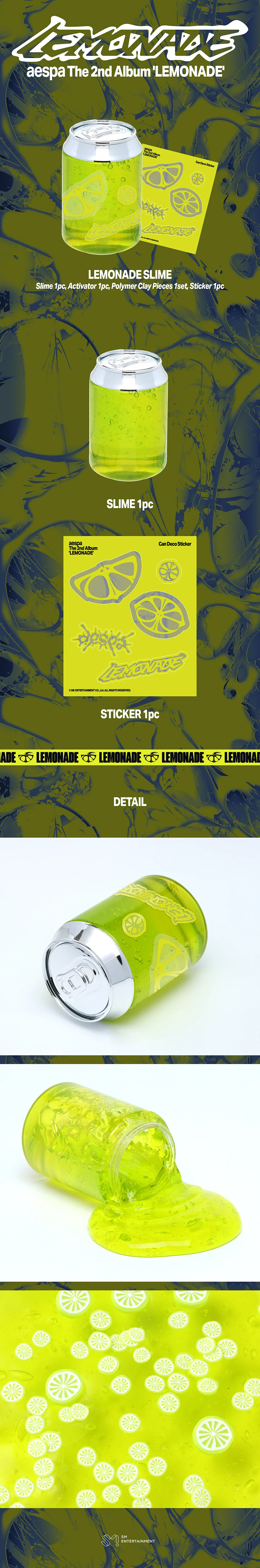 [aespa MAKE IT LEMONADE] LEMONADE SLIME - Image 2