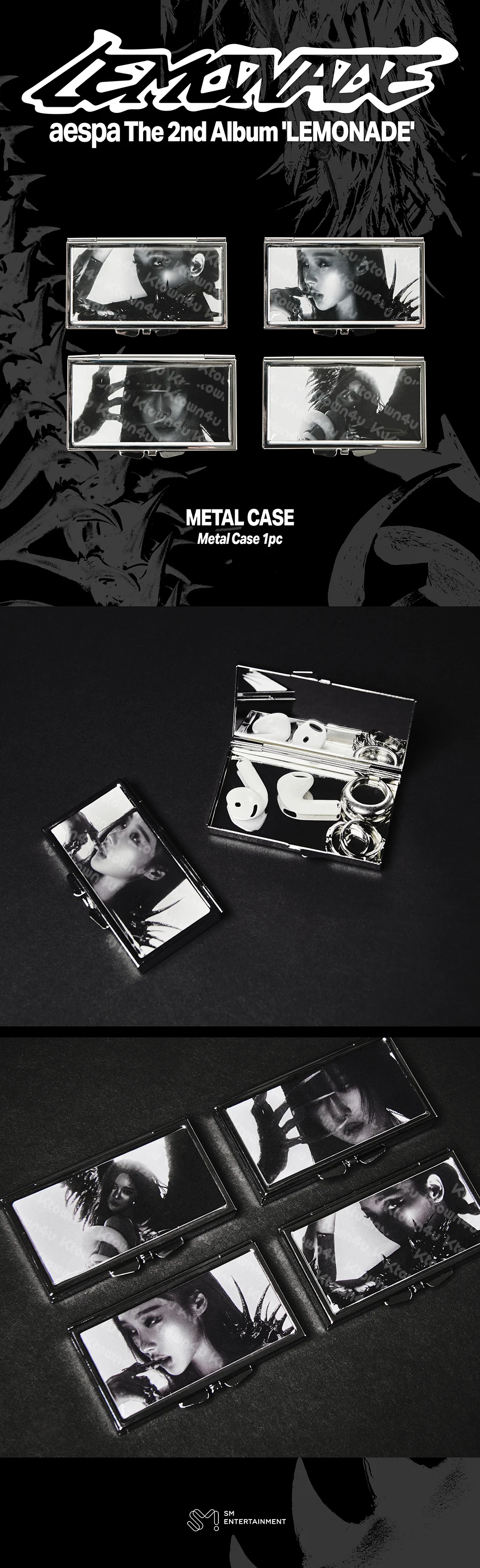 [aespa MAKE IT LEMONADE] METAL CASE - Image 2