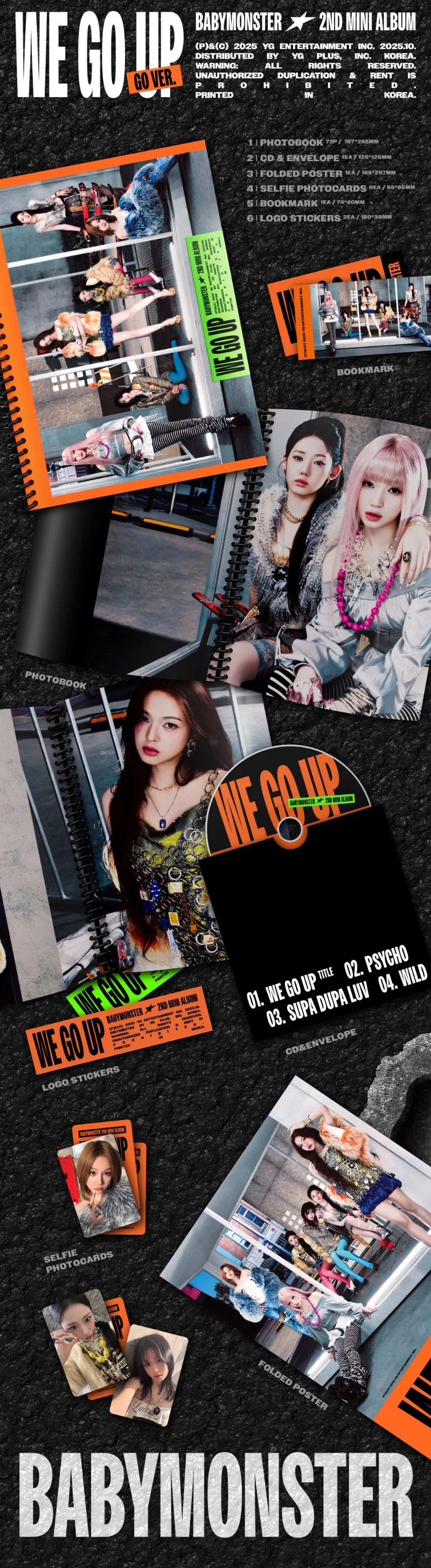 BABYMONSTER WE GO UP - Random ver - Image 3