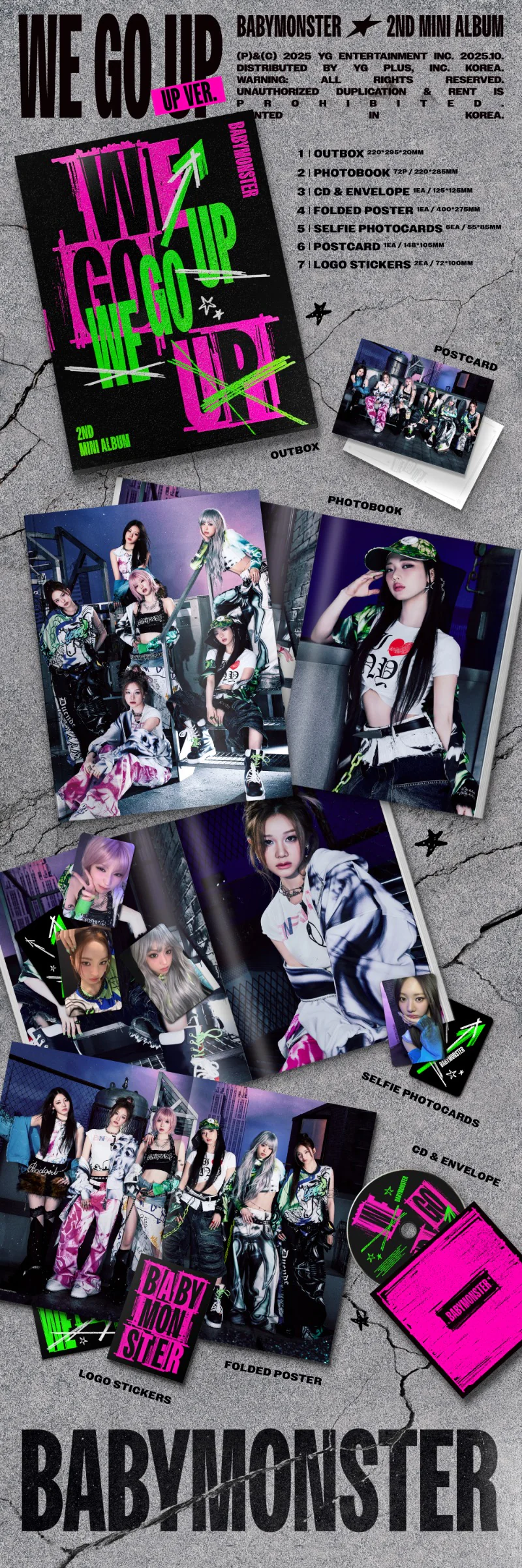 BABYMONSTER WE GO UP - Random ver - Image 4