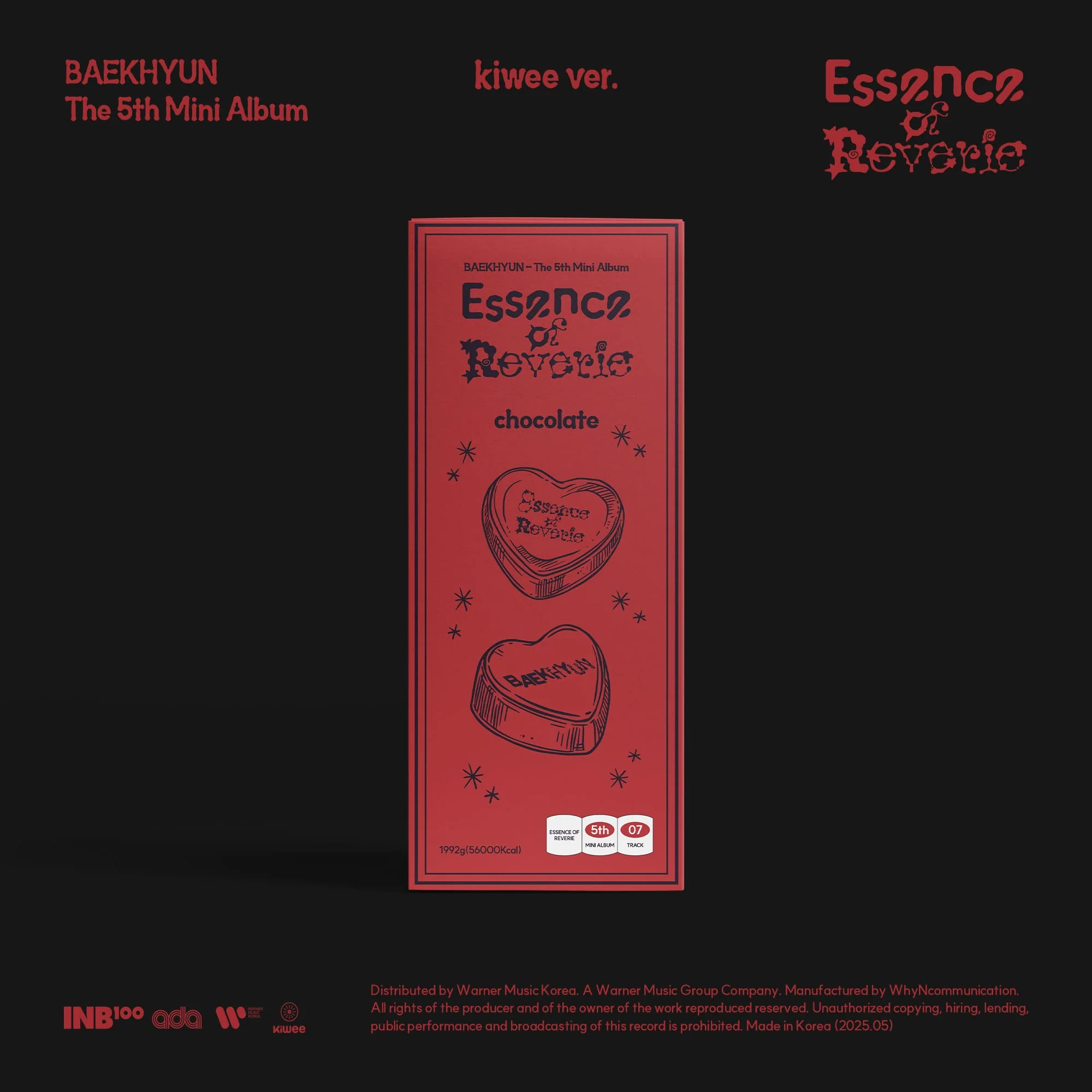 BAEKHYUN Essence of Reverie - kiwee Album