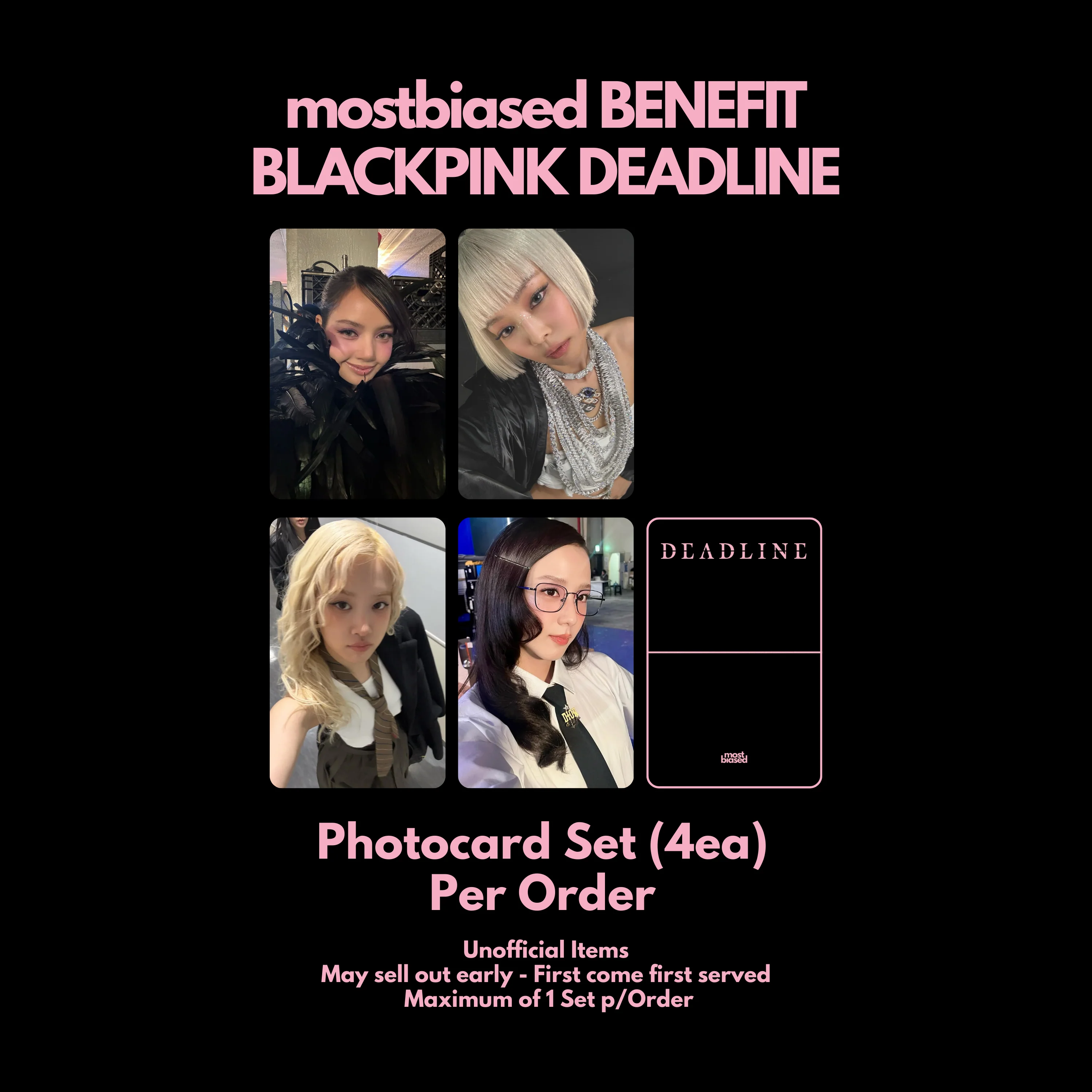 BLACKPINK DEADLINE - PINK + mostbiased BENEFIT - Image 2