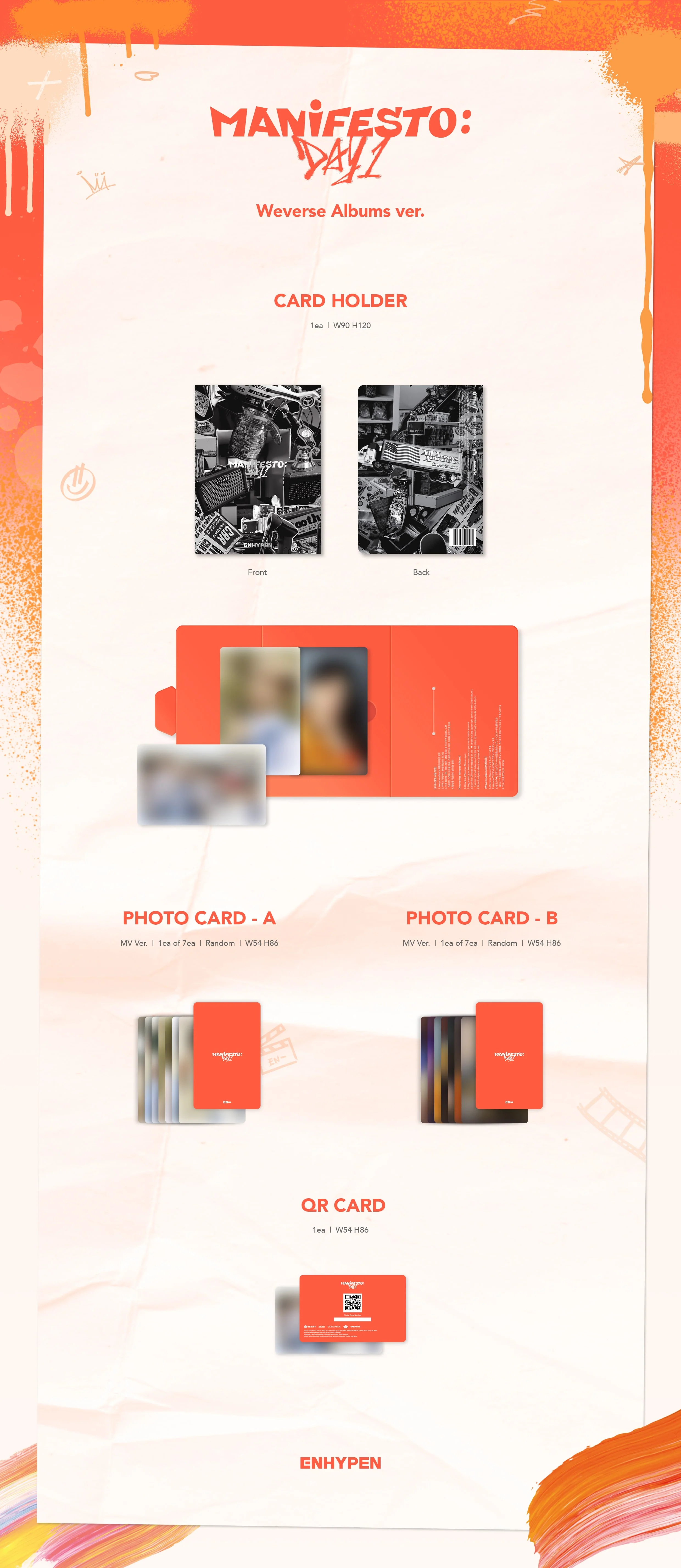 ENHYPEN MANIFESTO : DAY 1 - Weverse Album - Image 2