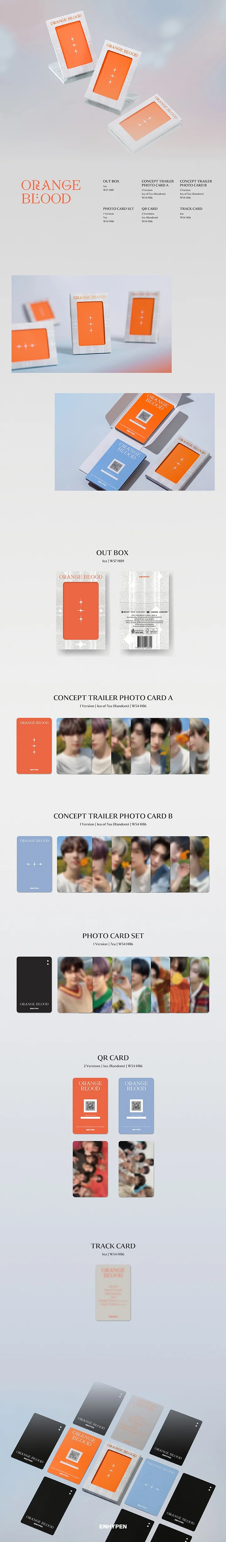 ENHYPEN Orange Blood - Weverse Album - Image 2