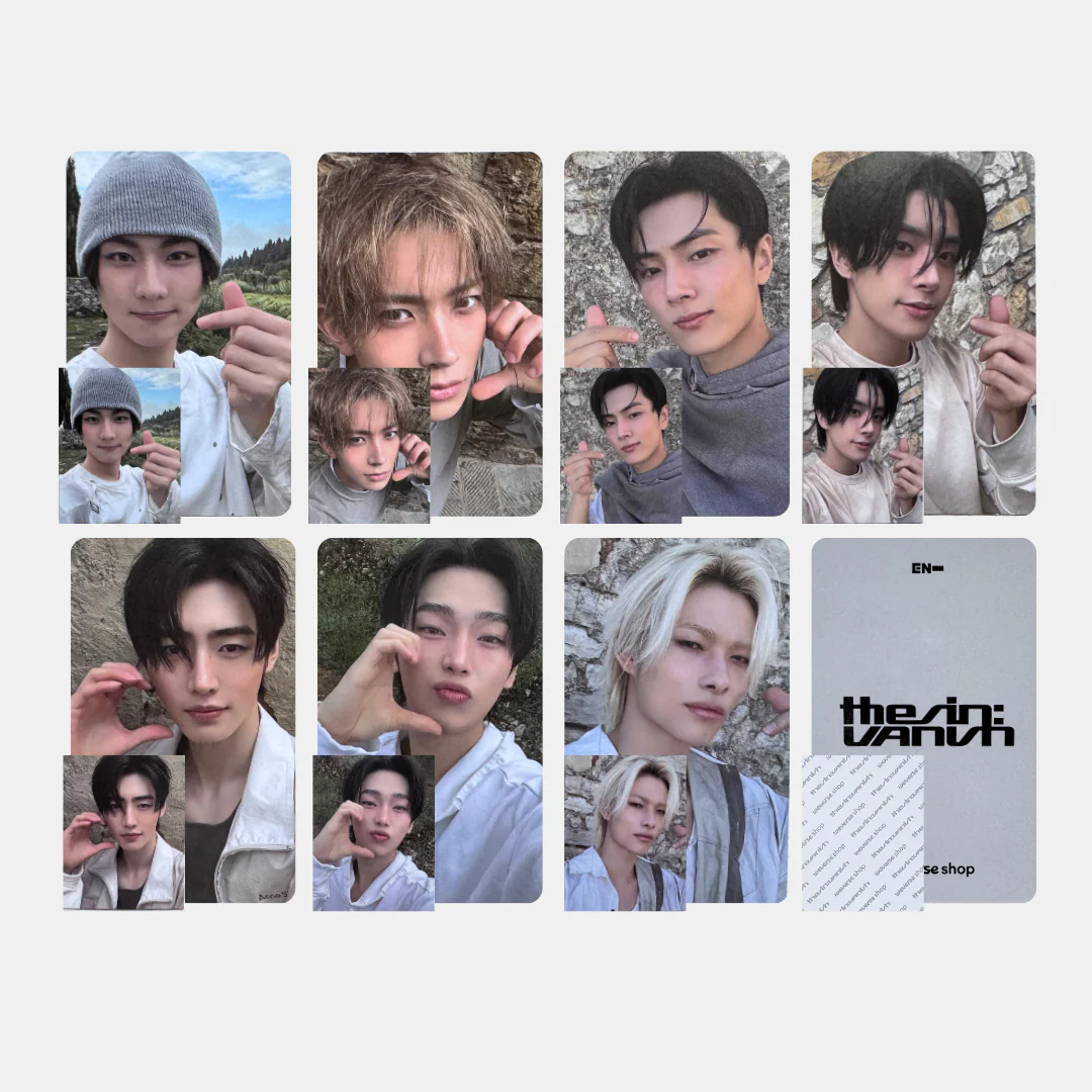 ENHYPEN THE SIN: VANISH Weverse POB FUGITIVES Set