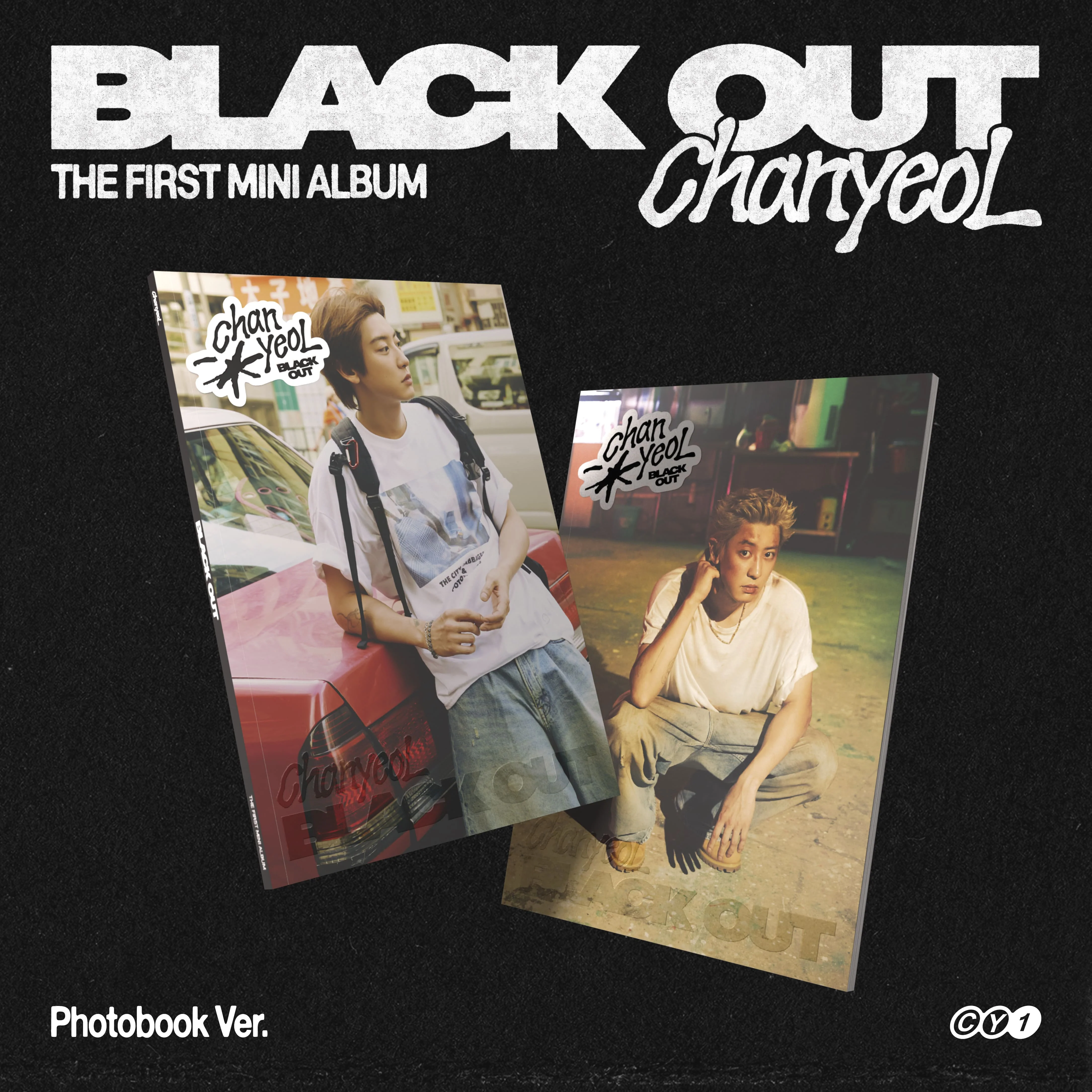 CHANYEOL Black Out - Random Photobook
