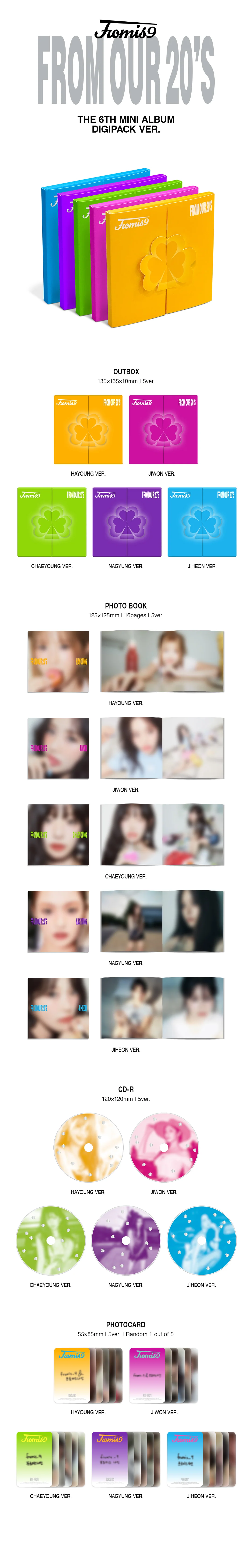 fromis_9 FROM OUR 20'S - Random Digipack - Image 2