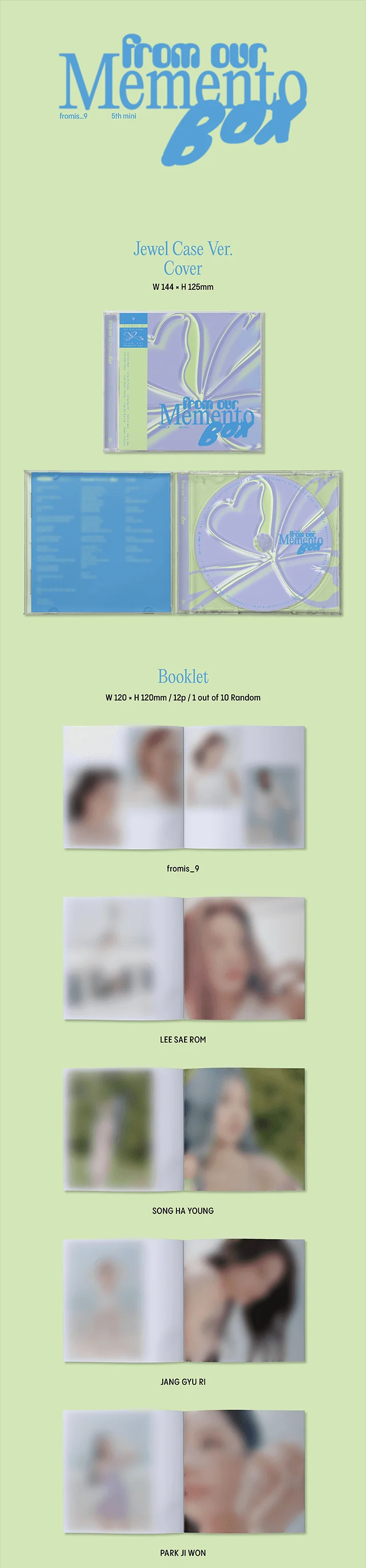 fromis_9 from our Memento Box - Random Jewel Case - Image 2