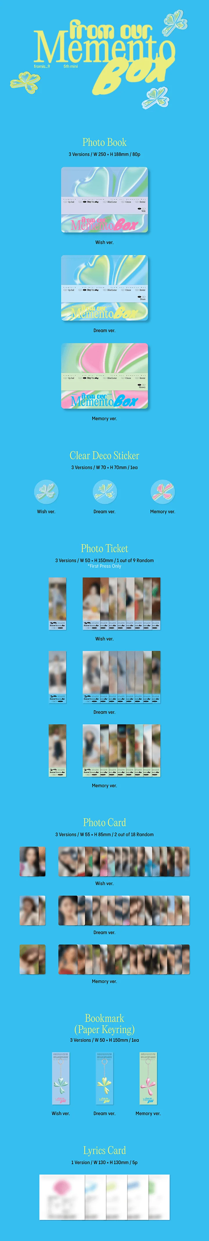 fromis_9 from our Memento Box - Random ver - Image 2