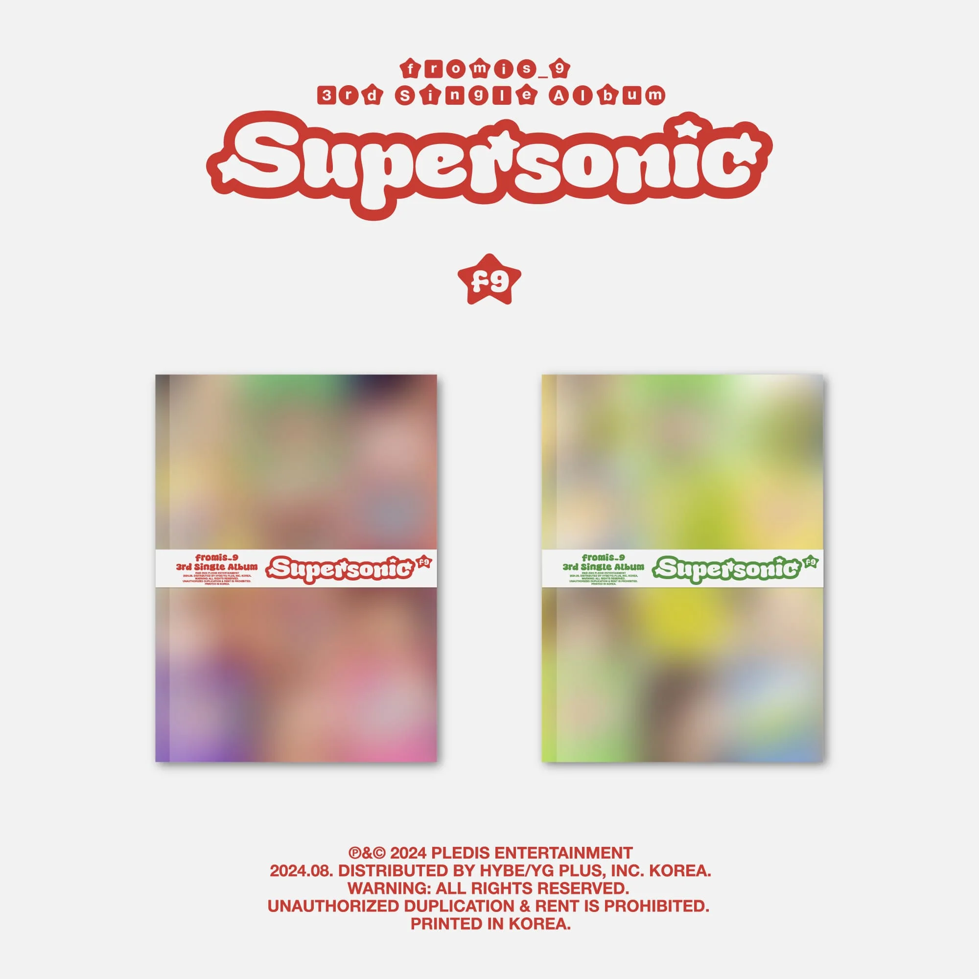 fromis_9 Supersonic - Random Photobook
