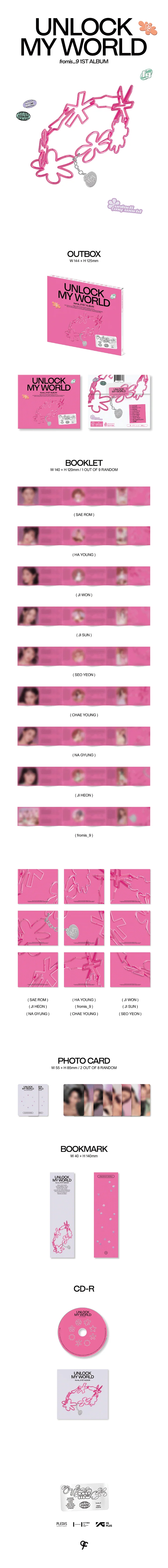 fromis_9 Unlock My World - Random Compact - Image 2