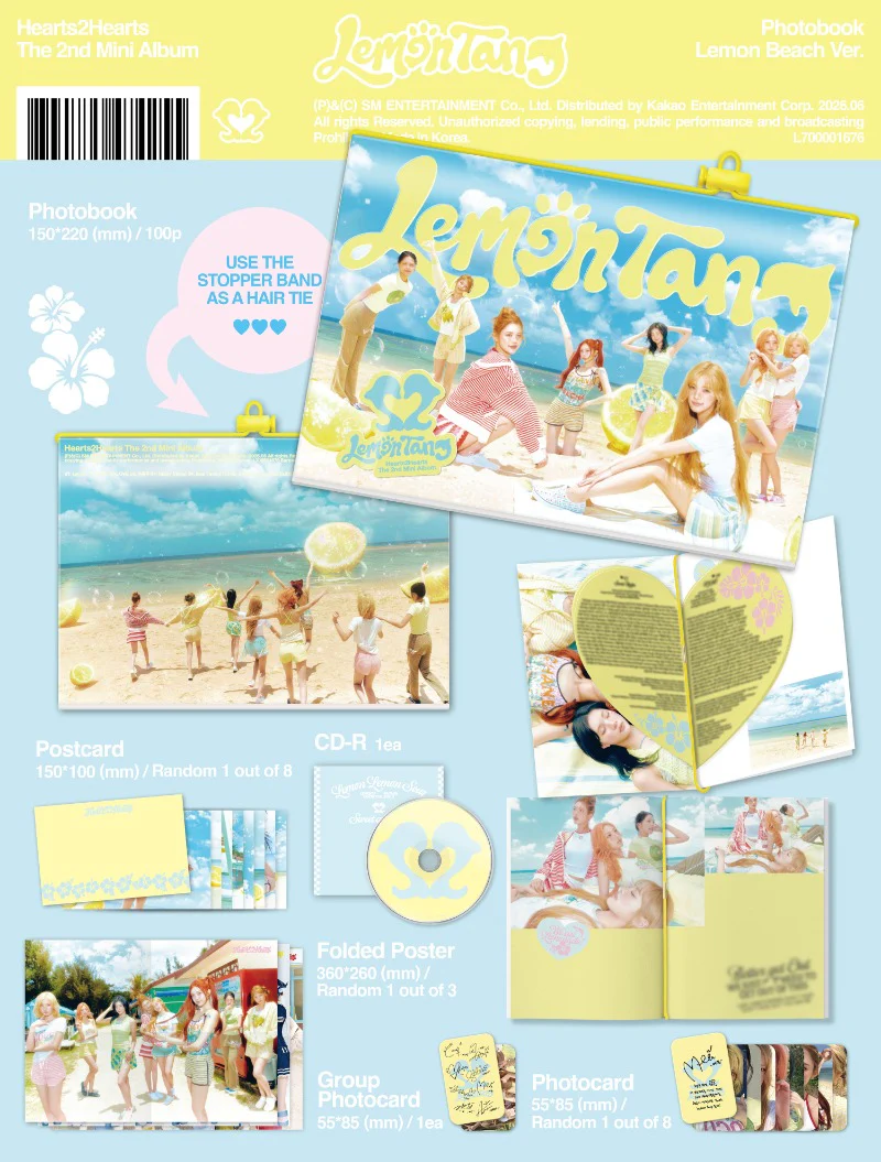 Hearts2Hearts Lemon Tang - Random Photobook - Image 3