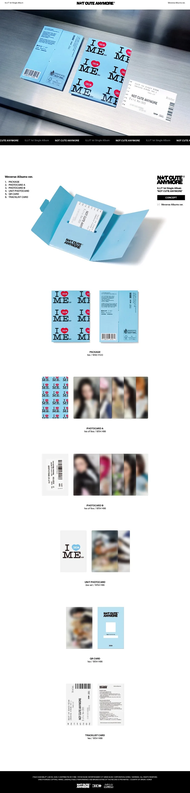 ILLIT NOT CUTE ANYMORE - Weverse Album - Image 2