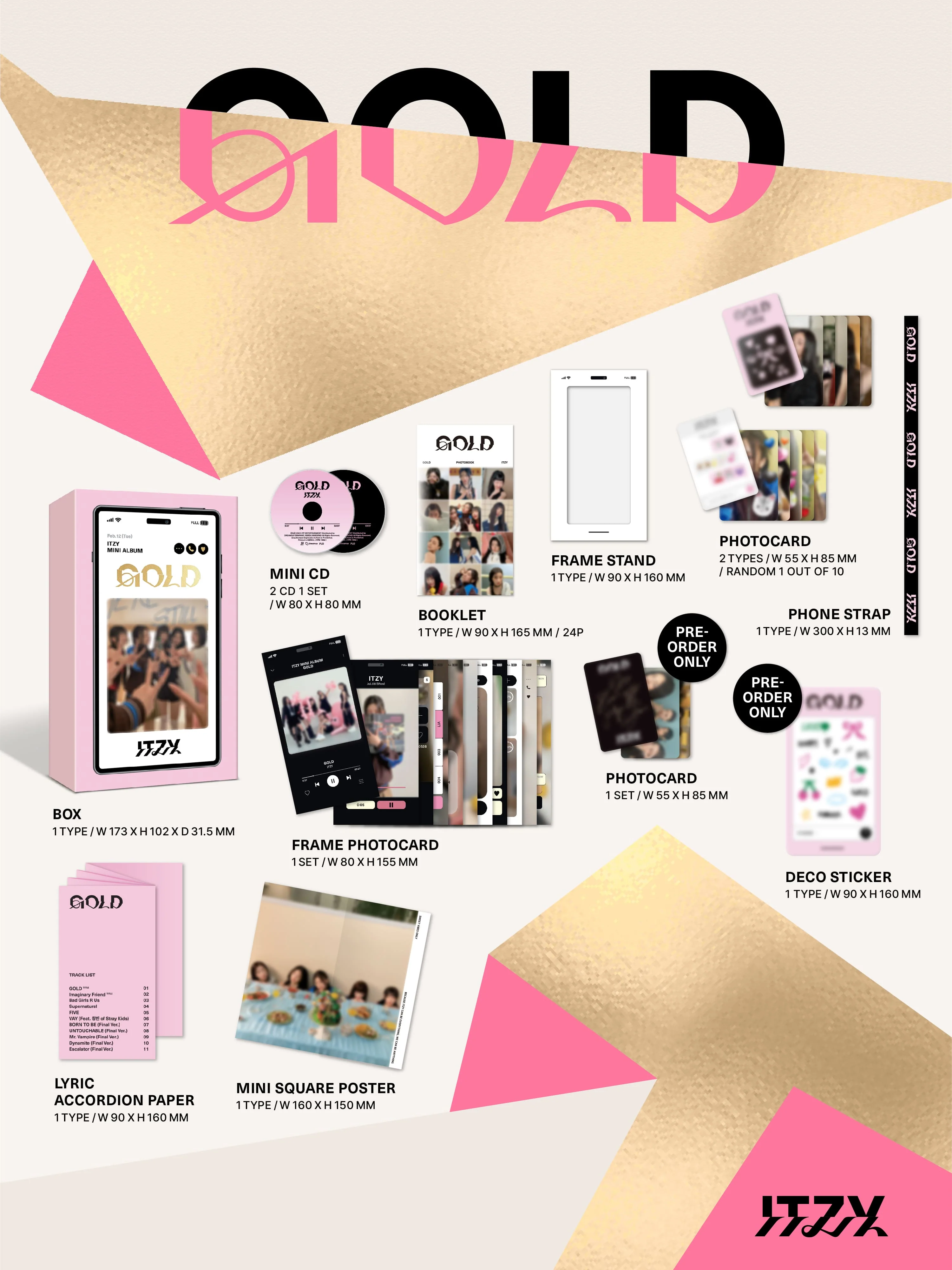 ITZY GOLD - Phone Box - Image 2