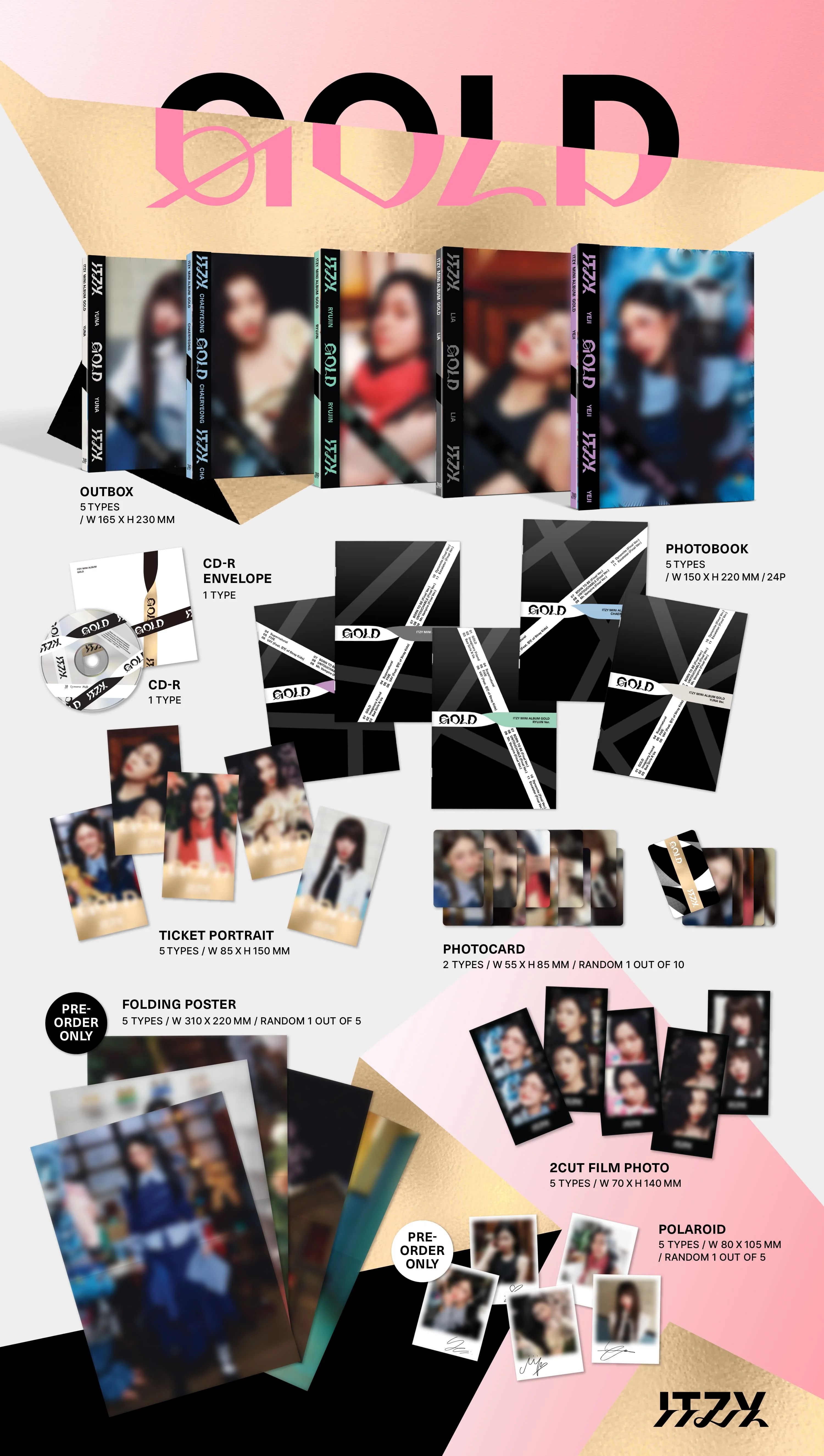 ITZY GOLD - Random Digipack - Image 2