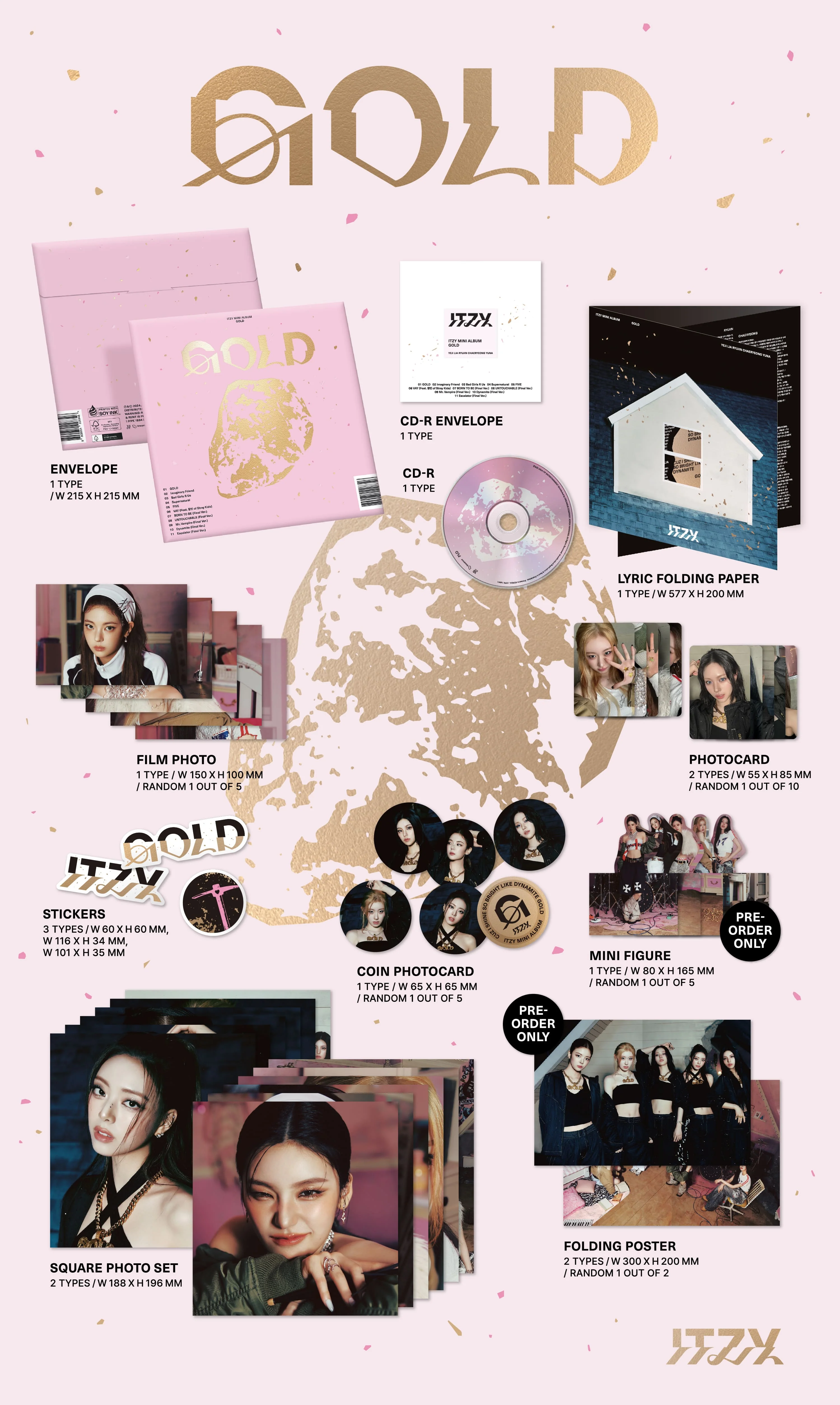 ITZY GOLD - Special Edition GOLD - Image 2