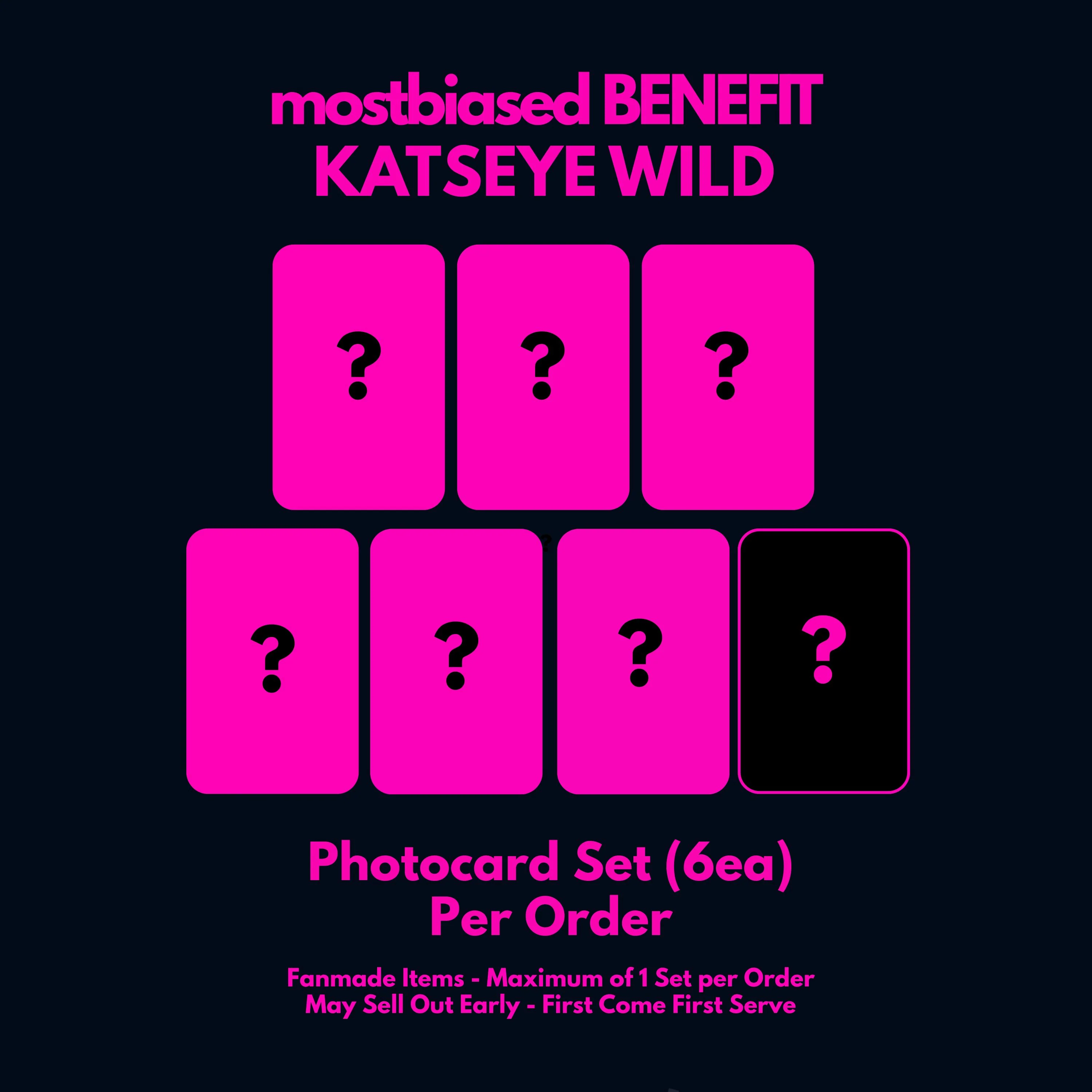 KATSEYE WILD - Random ver + mostbiased BENEFIT - Image 2