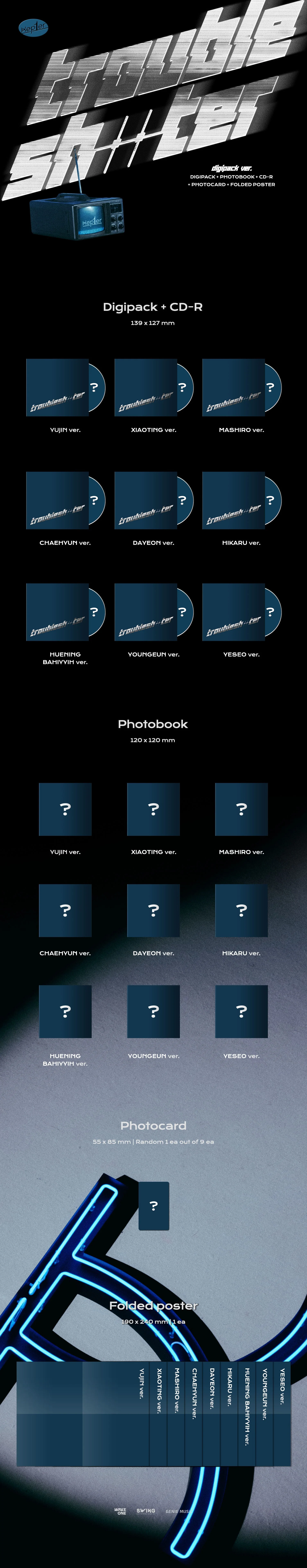 Kep1er TROUBLESHOOTER - Random Digipack - Image 2