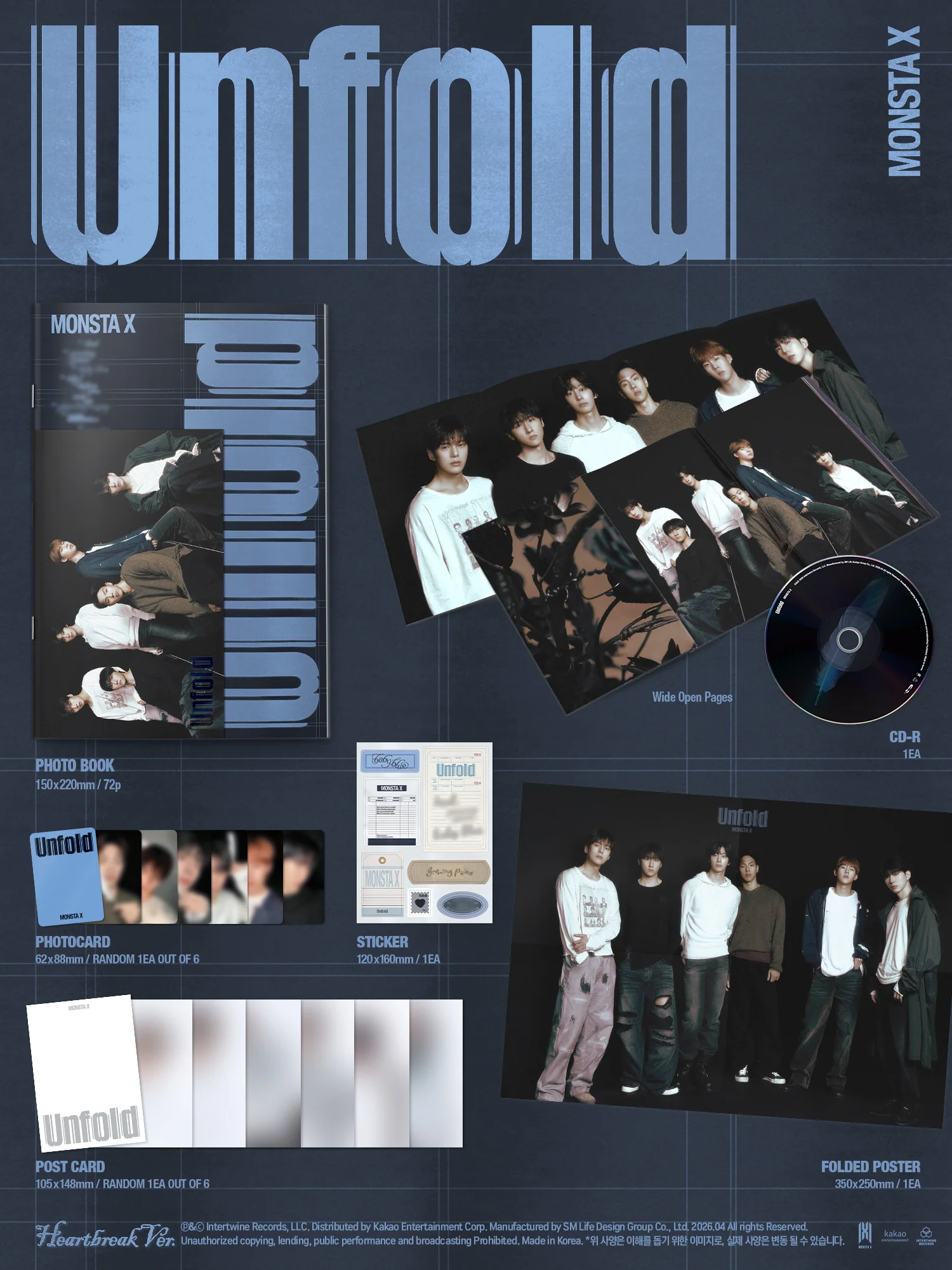MONSTA X UNFOLD - Standard - Image 2