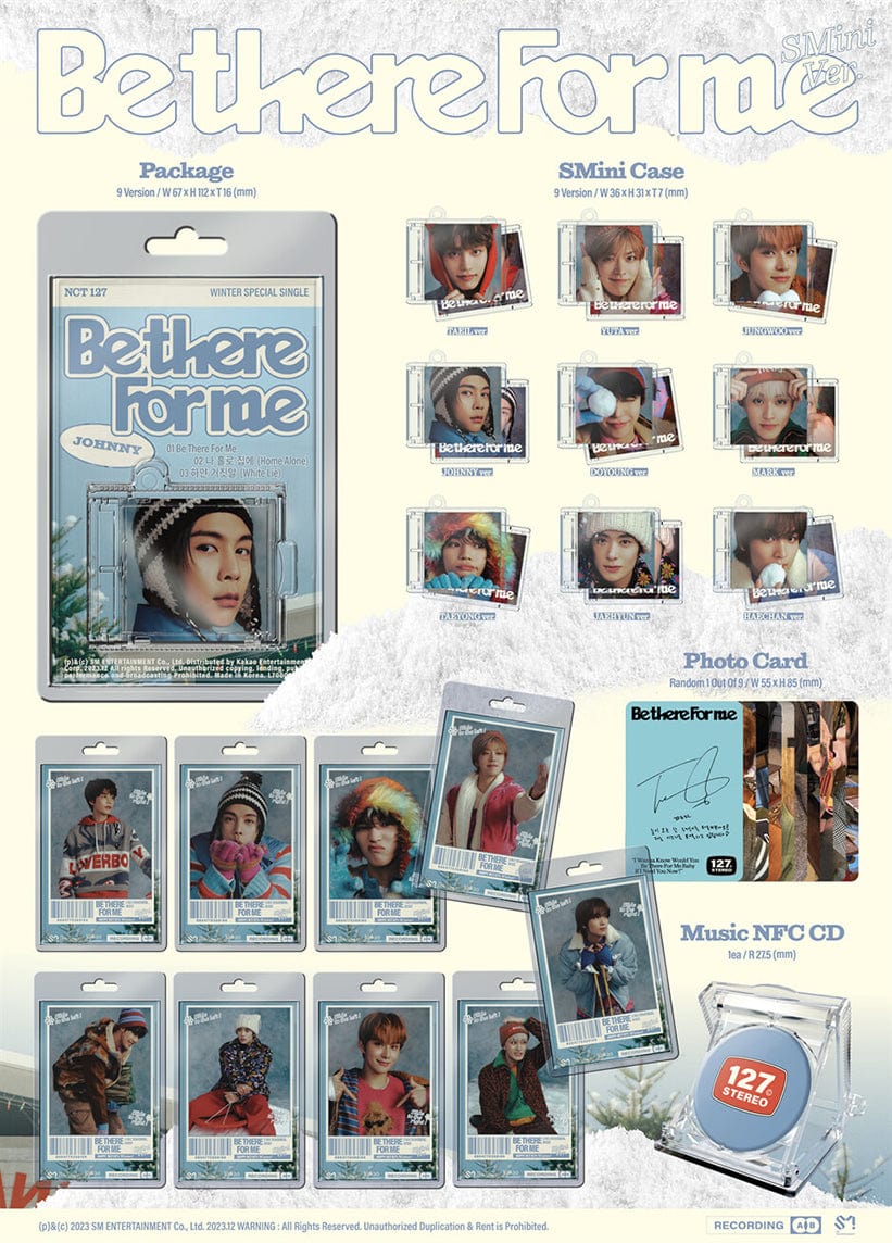 NCT 127 Be There For Me - Random SMini - Image 2