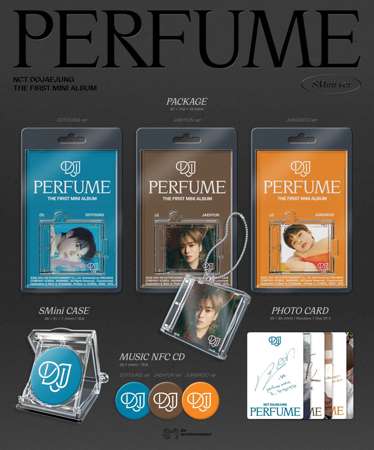 NCT DOJAEJUNG Perfume - Random SMini - Image 2