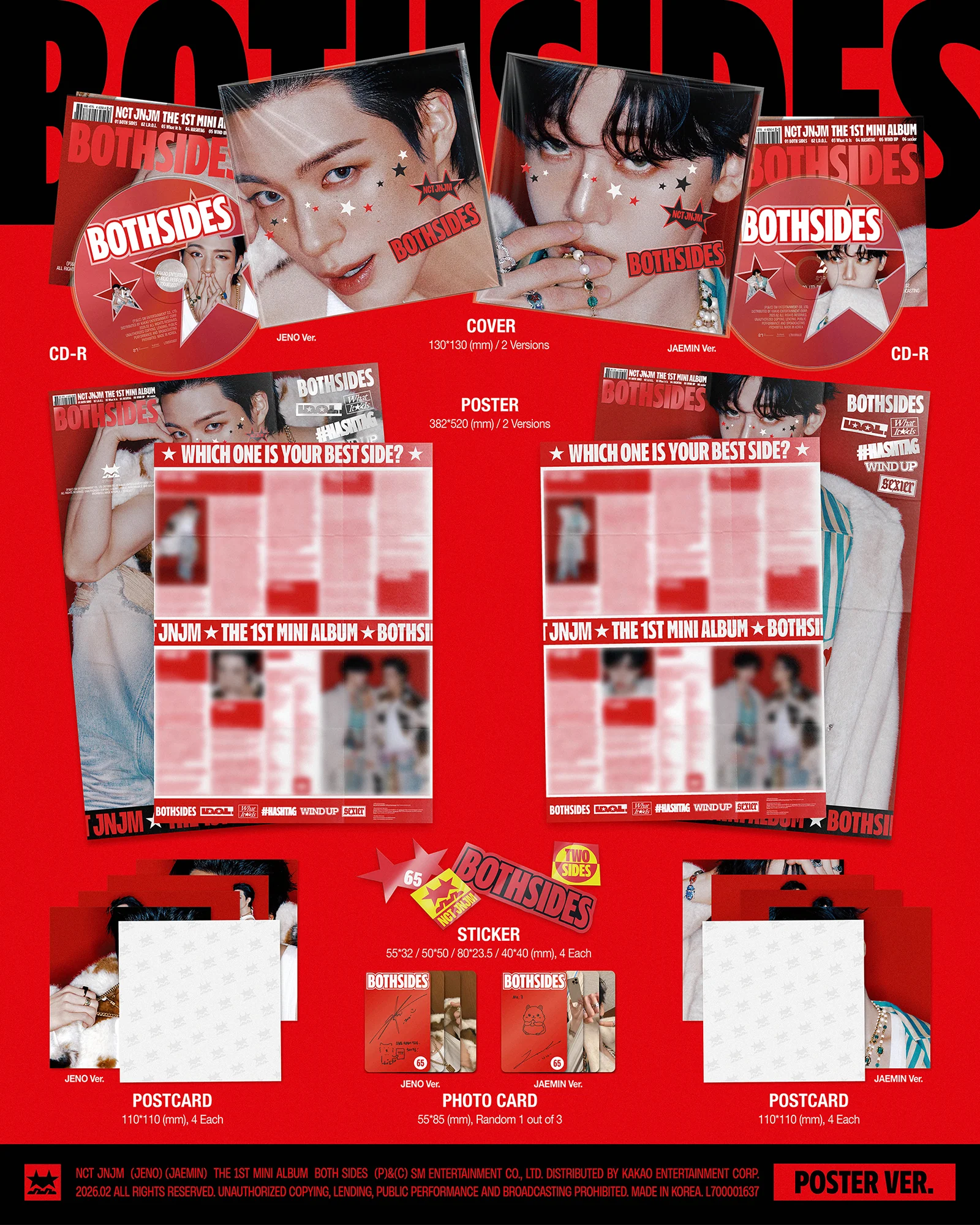 NCT JNJM BOTH SIDES - Random Poster - Image 2