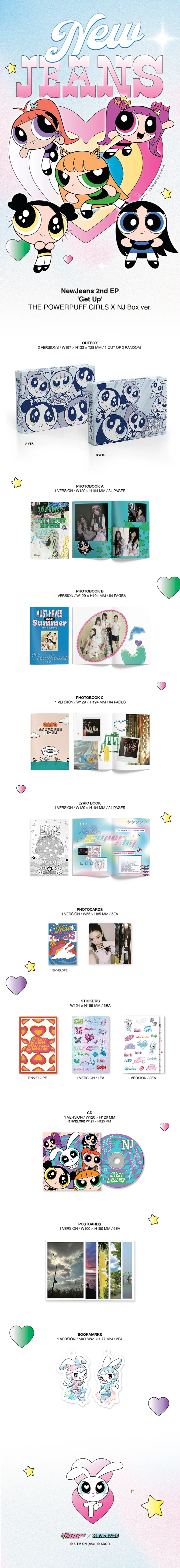 NewJeans Get Up - THE POWERPUFF GIRLS X NJ Box - Image 2