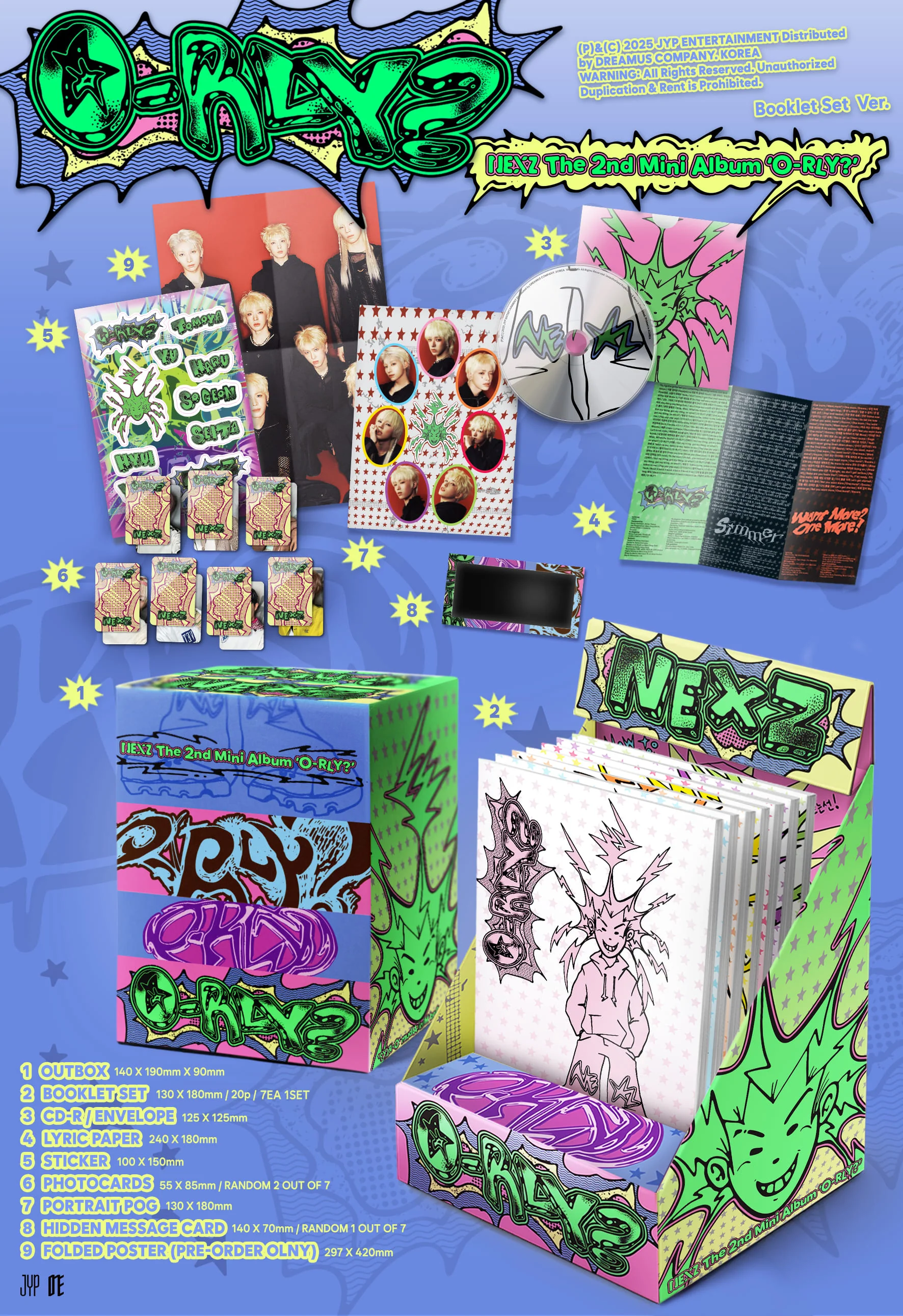NEXZ O-RLY? - Booklet Set - Image 2