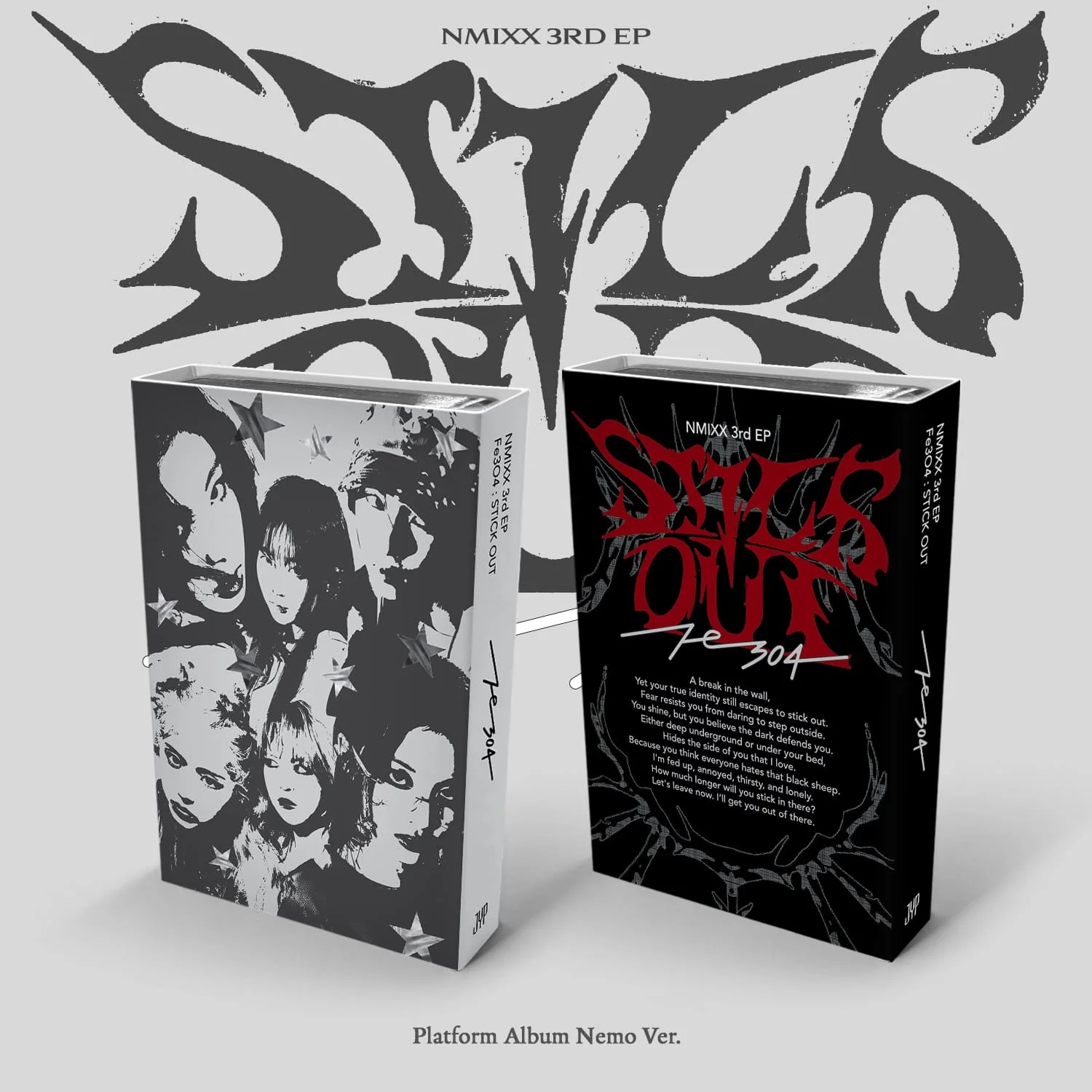 NMIXX Fe304: STICK OUT - Random Platform Nemo