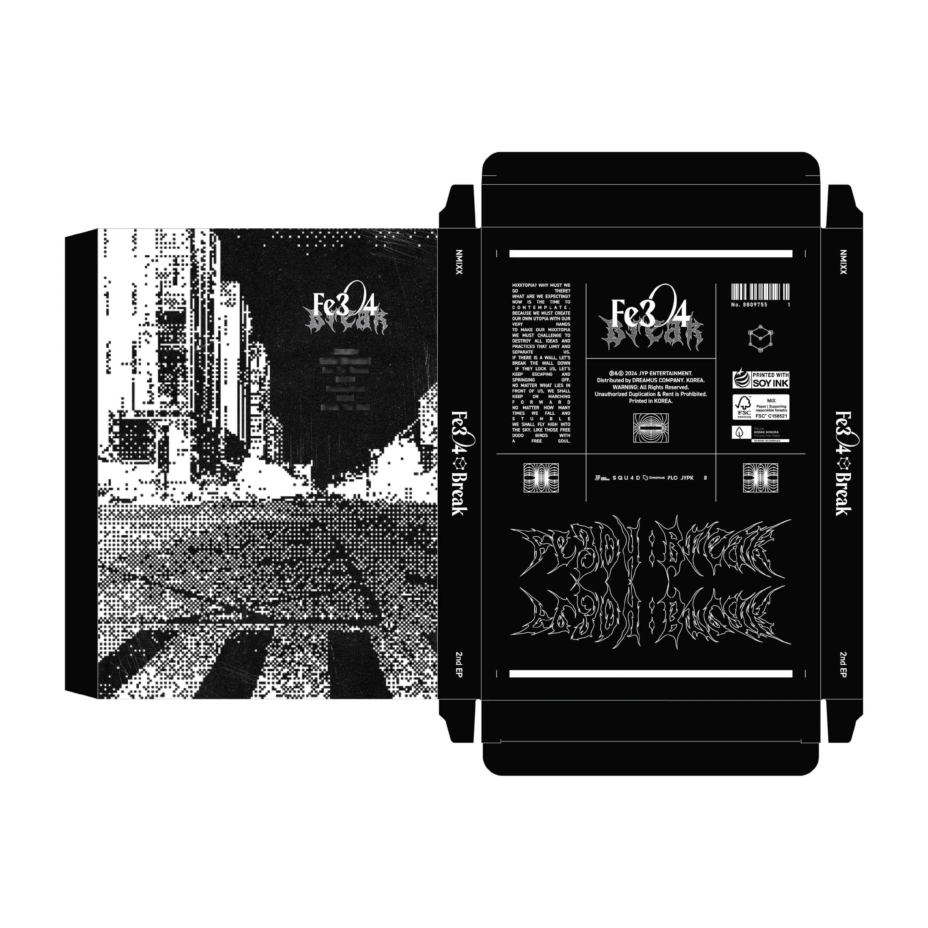 NMIXX Fe3O4: BREAK - Poster