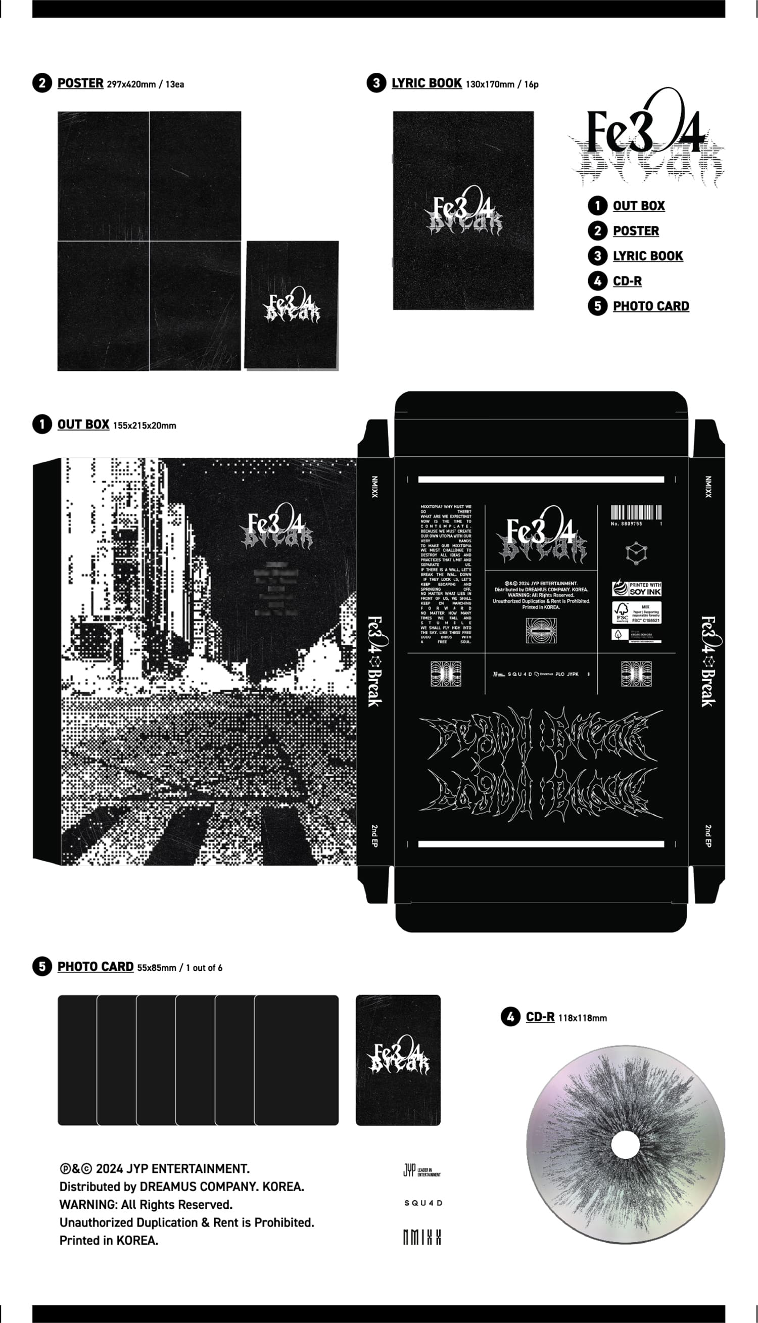 NMIXX Fe3O4: BREAK - Poster - Image 2