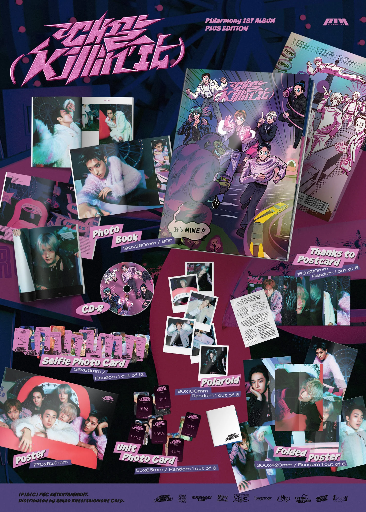 P1Harmony Killin It - P1us Limited Edition - Image 2