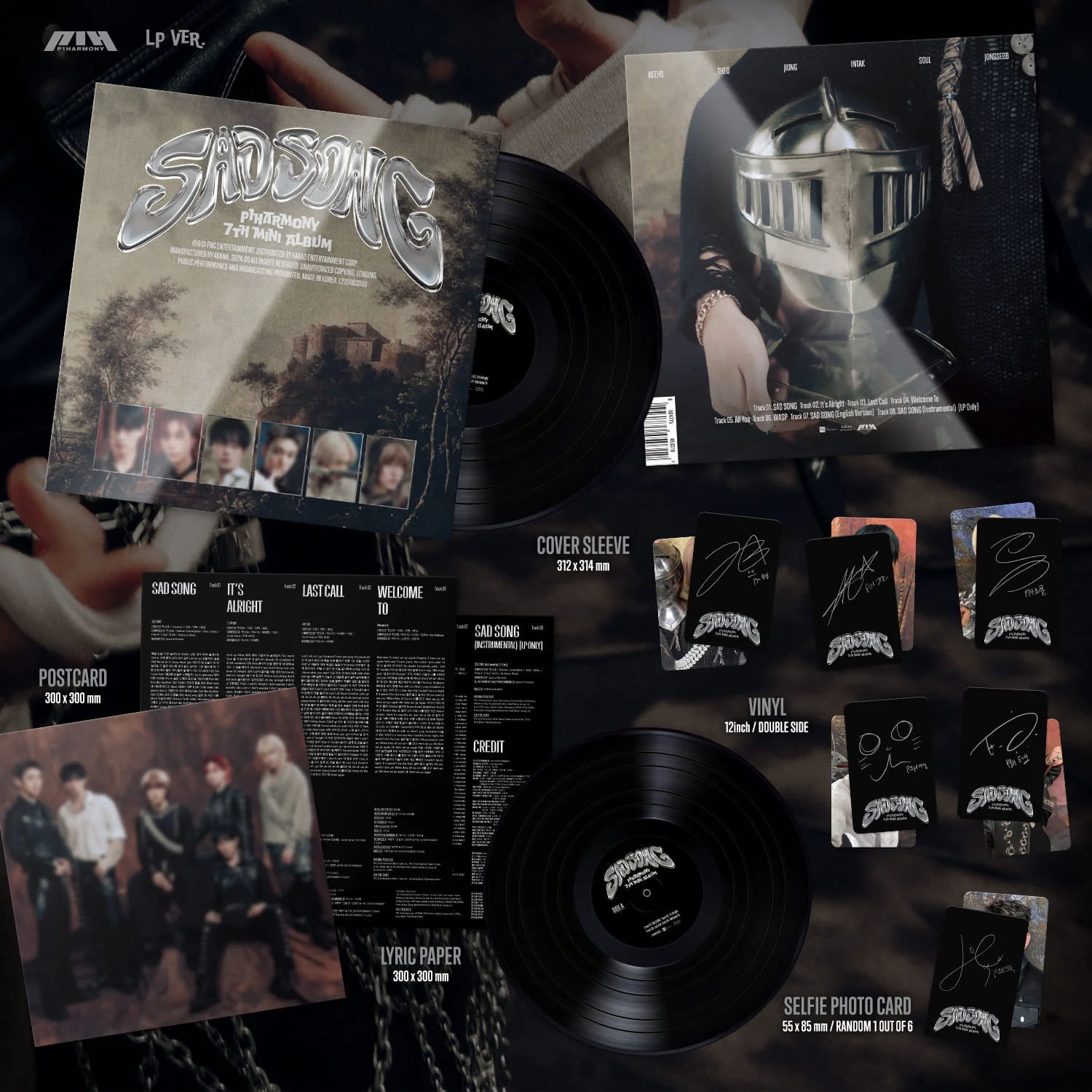 P1Harmony Sad Song - LP - Image 2