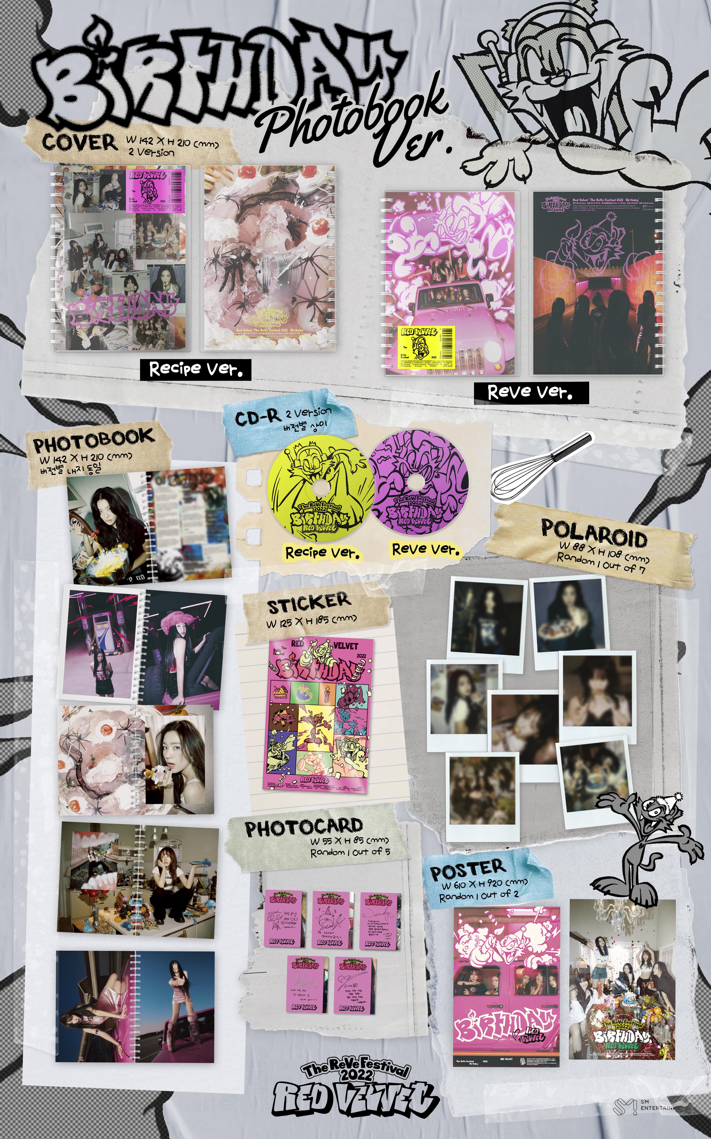 Red Velvet The ReVe Festival 2022 Birthday - Random Photobook - Image 2