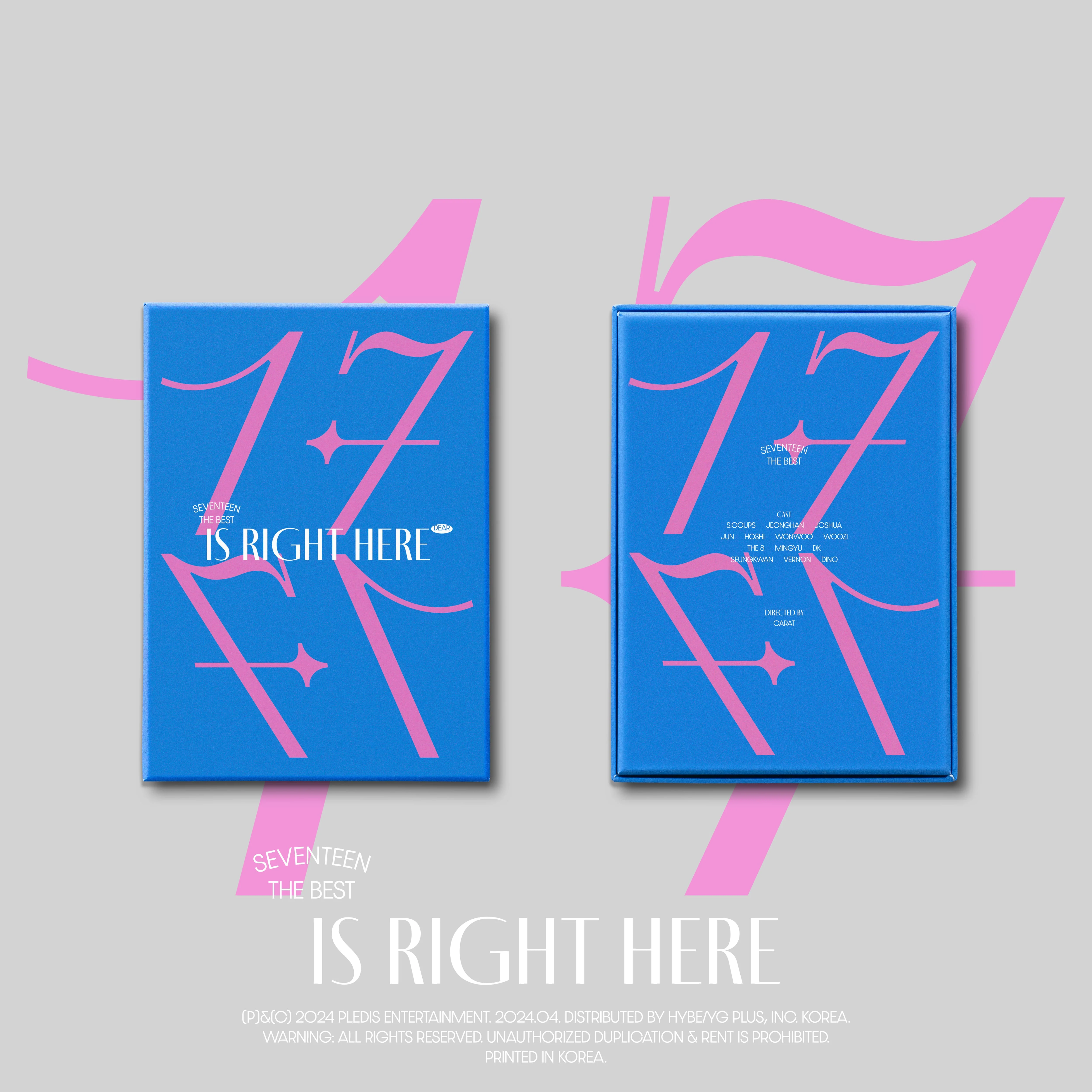 SEVENTEEN 17 IS RIGHT HERE - Random Dear