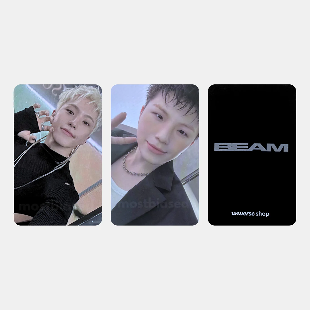 SEVENTEEN HOSHI X WOOZI BEAM WEVERSE POB