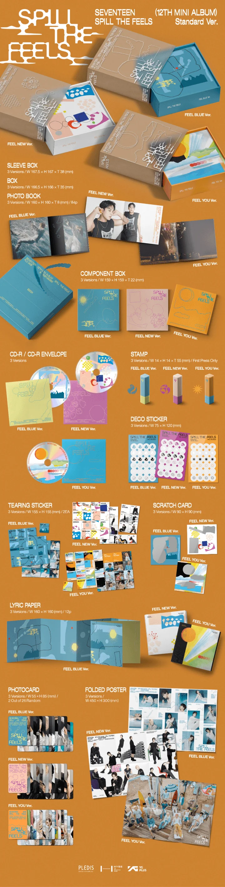 SEVENTEEN SPILL THE FEELS - Random ver - Image 2