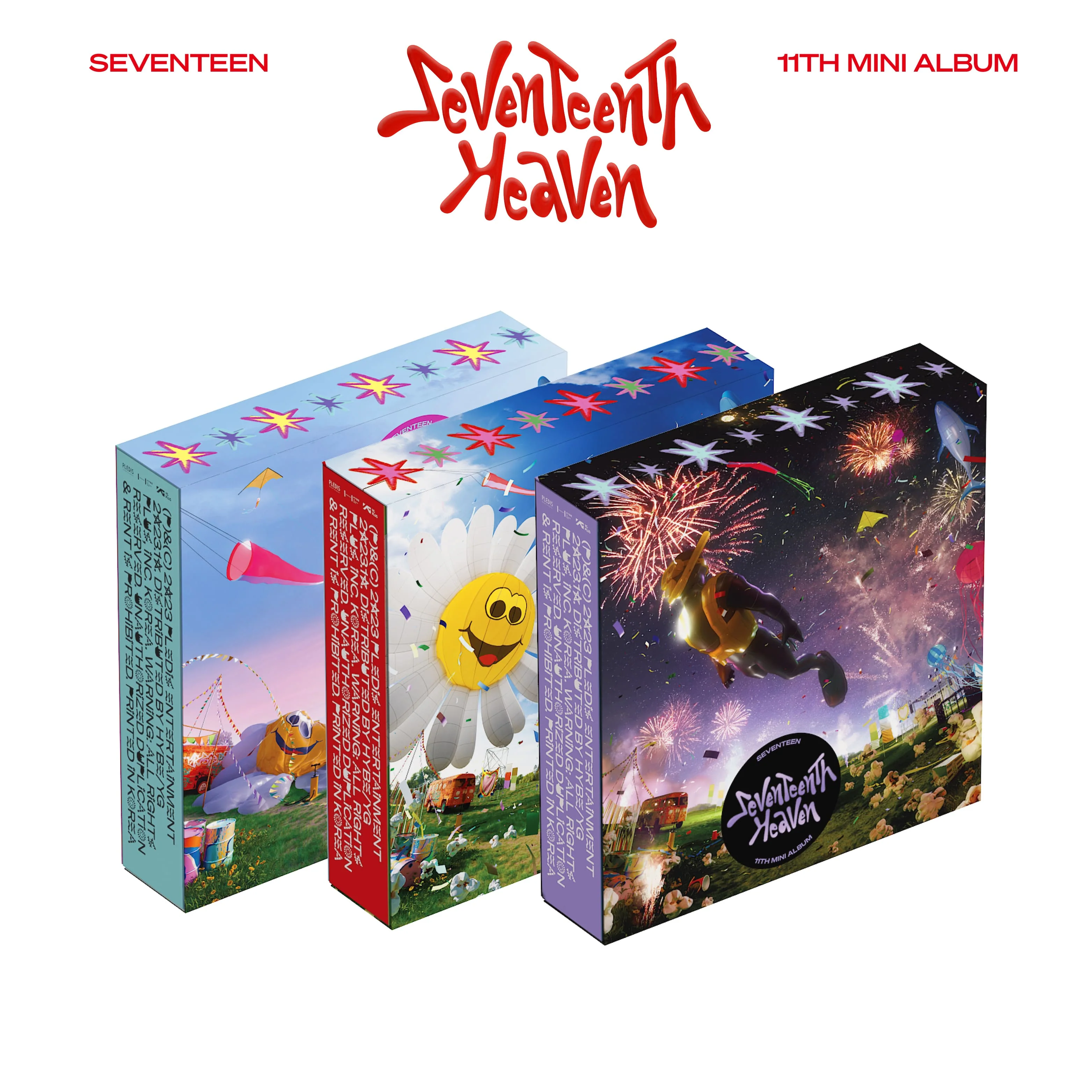 SEVETEEN SEVENTEENTH HEAVEN - Random ver