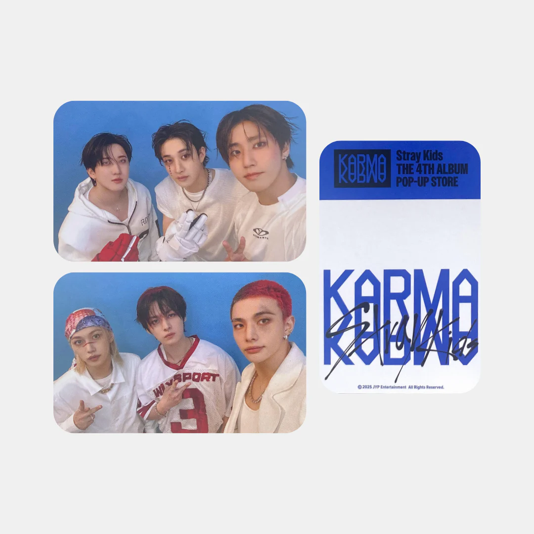 Stray Kids KARMA Soundwave Luckydraw POB Unit