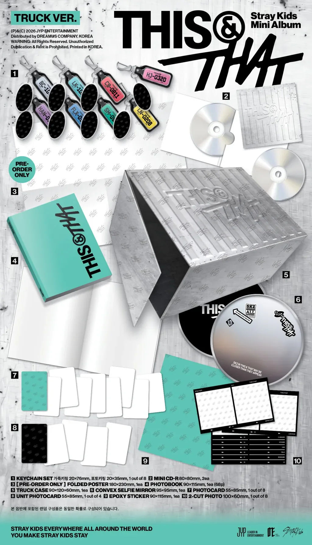 Stray Kids THIS & THAT - Limited TRUCK + mostbiased BENEFIT - Image 3