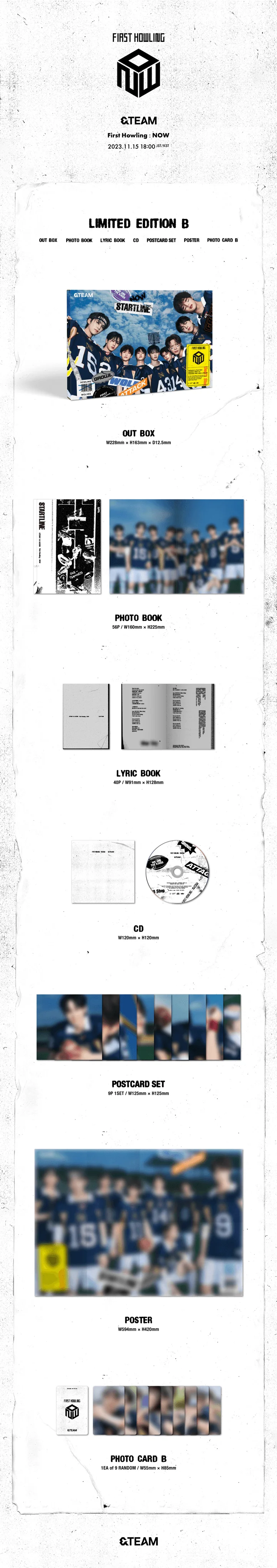 &TEAM FIRST HOWLING: NOW - Limited B - Image 2