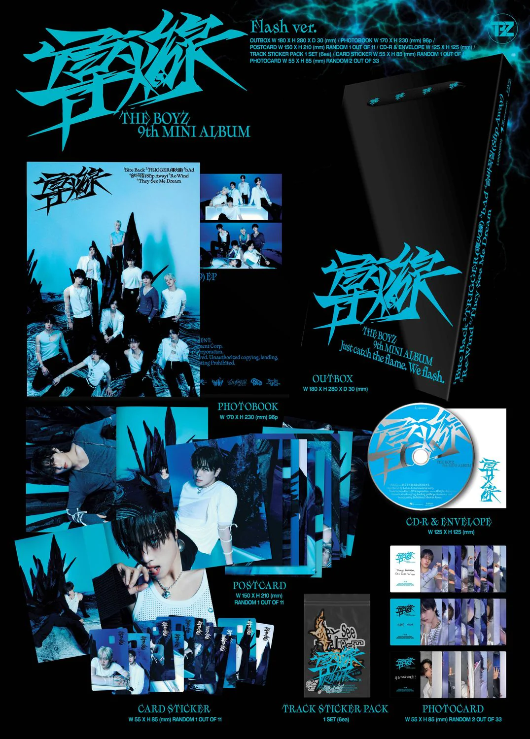 THE BOYZ 導火線 (TRIGGER) - Random ver - Image 3