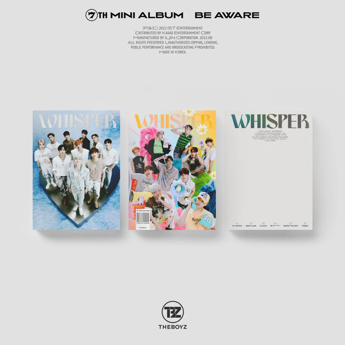 THE BOYZ BE AWARE - Random ver