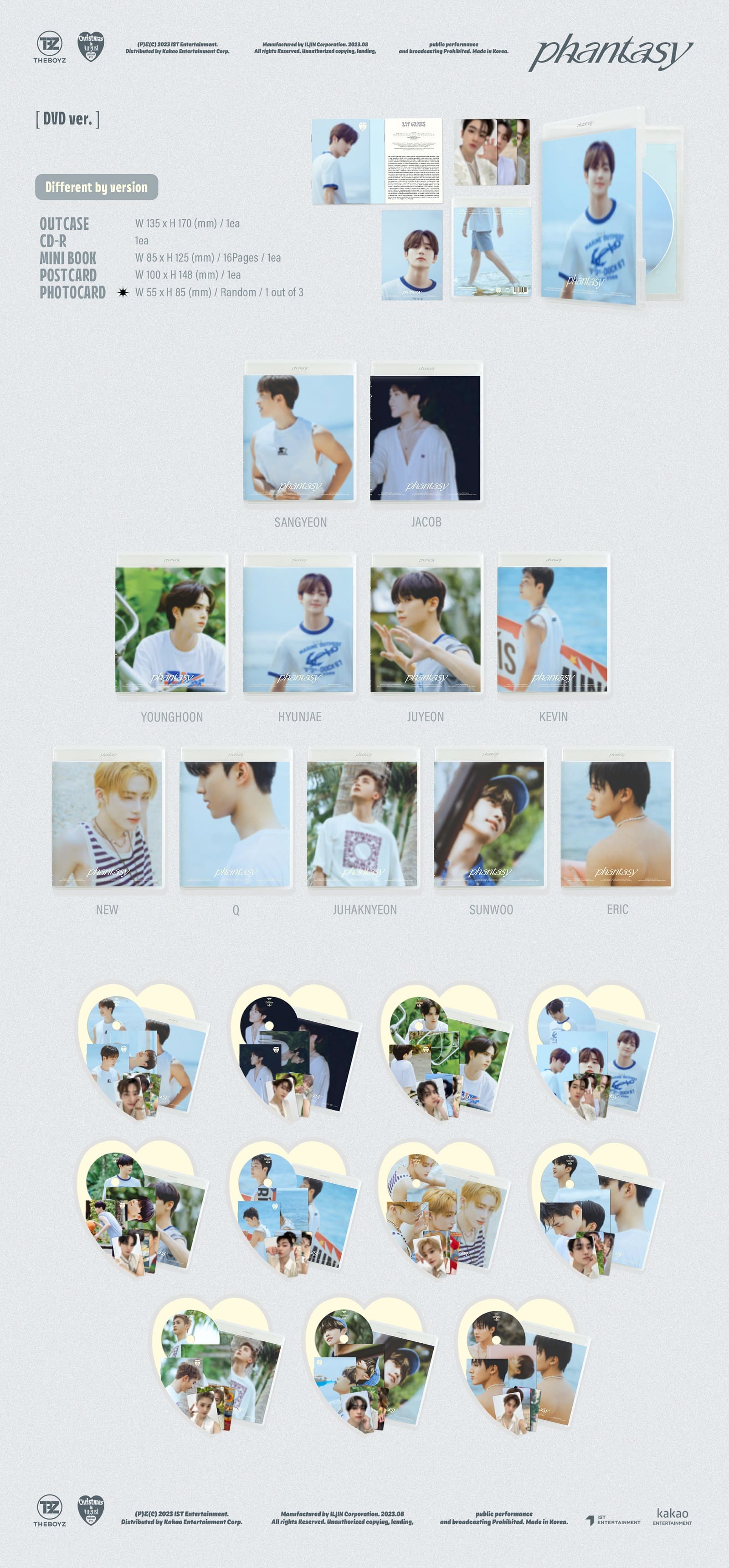 THE BOYZ [PHANTASY] Pt.1 Christmas in August - DVD - Image 2