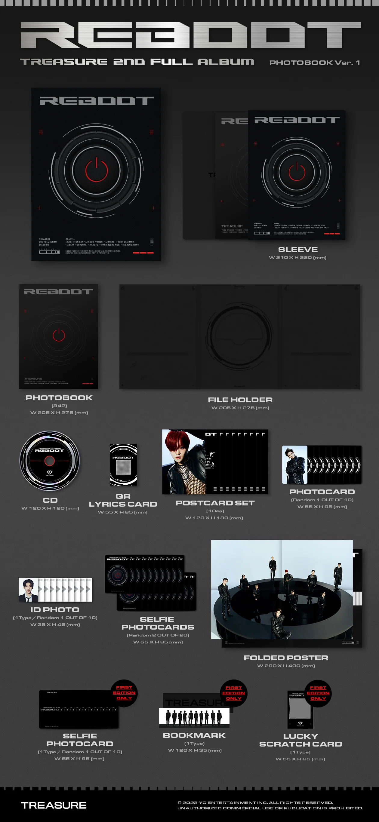 TREASURE REBOOT - Random Photobook - Image 4