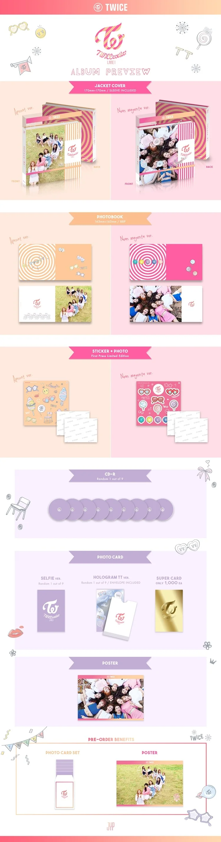 TWICE TWICECOASTER: LANE 1 - Random ver - Image 2
