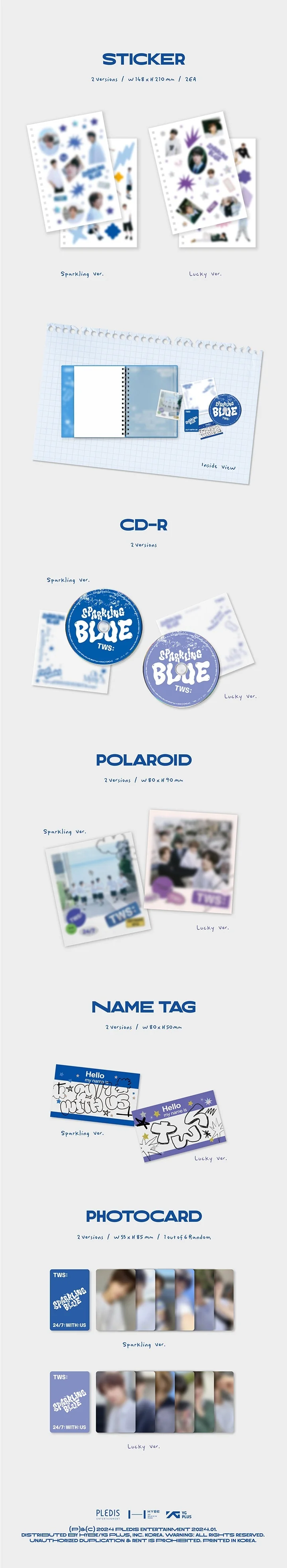 TWS Sparkling Blue - Random ver - Image 3