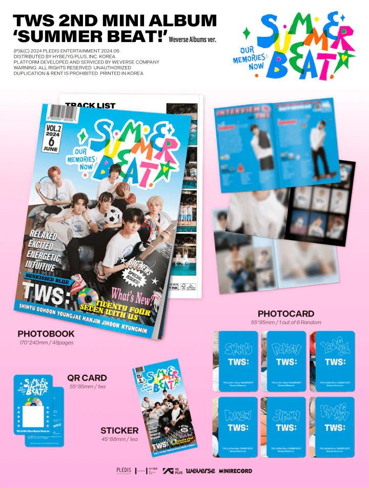 TWS SUMMER BEAT! - Weverse Album - Image 2